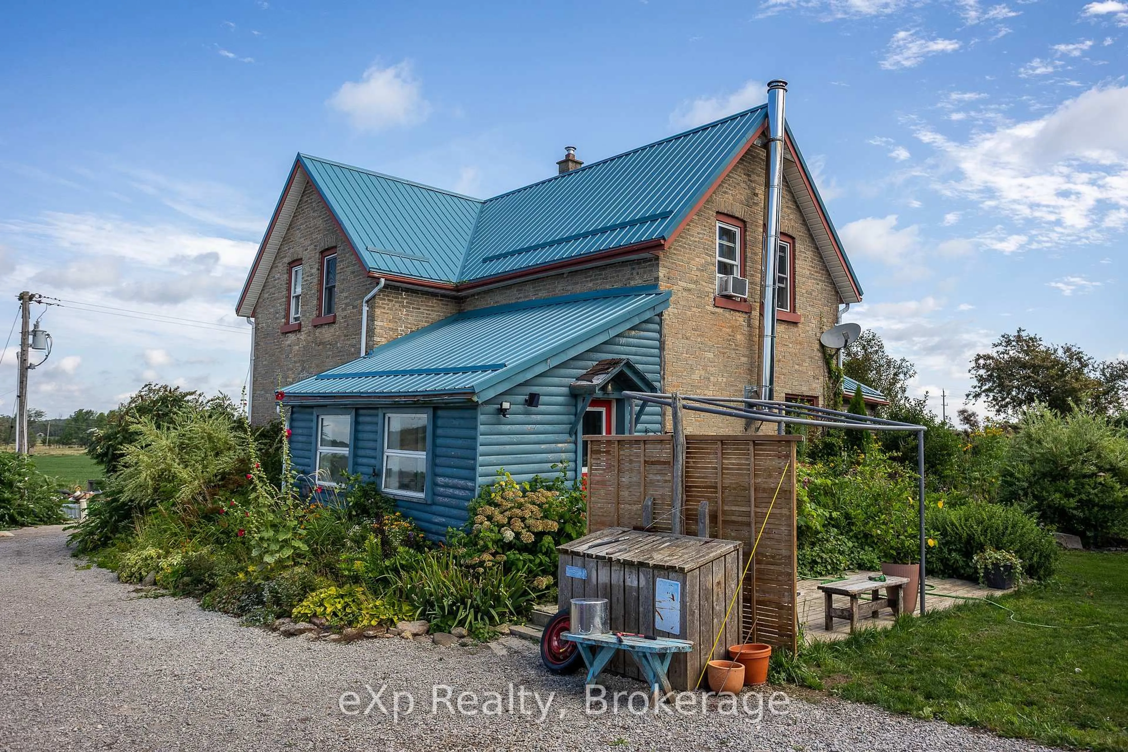 A pic from outside/outdoor area/front of a property/back of a property/a pic from drone, unknown for 1097 6 Highway, South Bruce Peninsula Ontario N0H 1X0