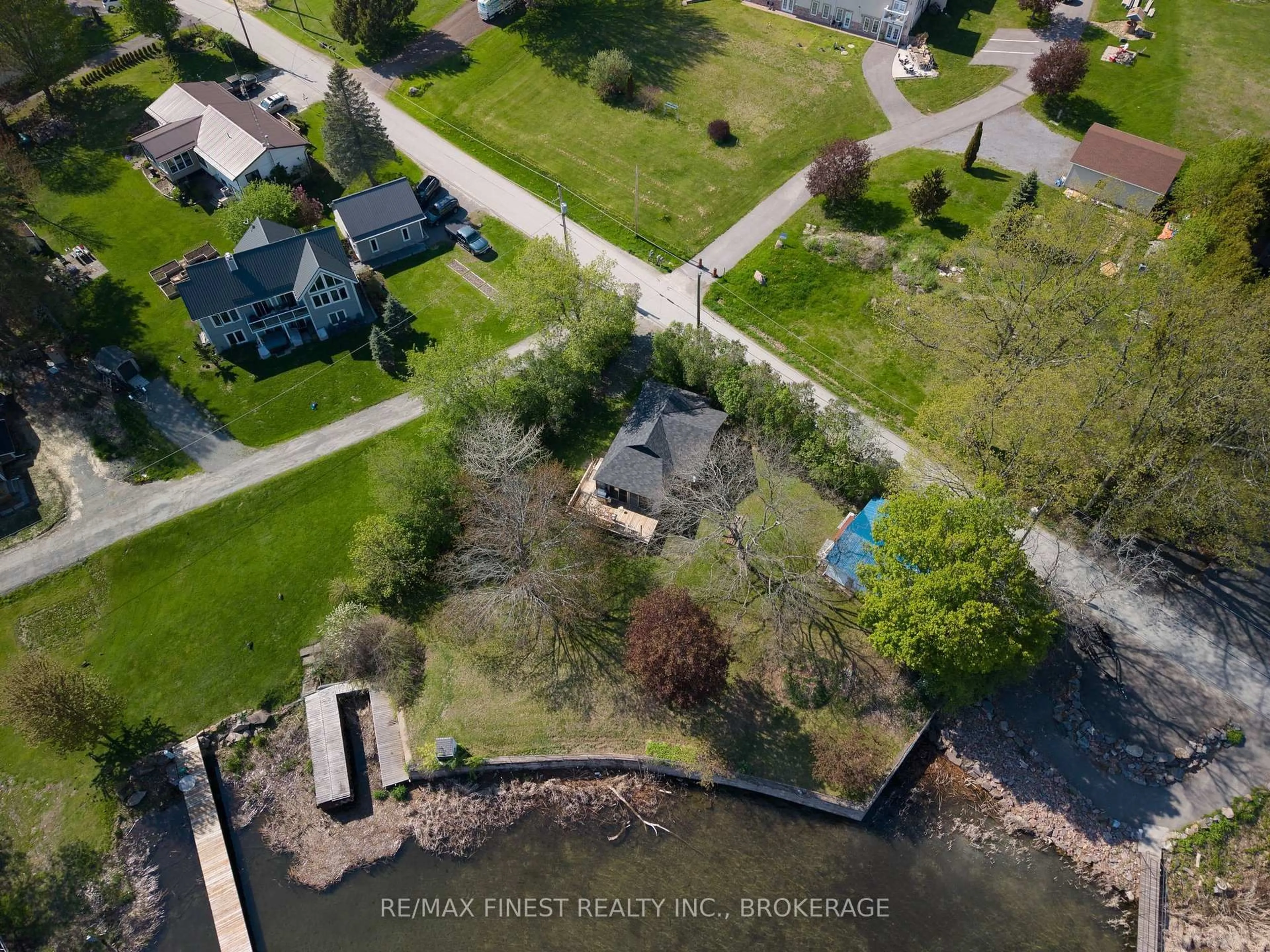 A pic from outside/outdoor area/front of a property/back of a property/a pic from drone, water/lake/river/ocean view for 141 River Rd, Front of Leeds & Seeleys Bay Ontario K0E 1L0