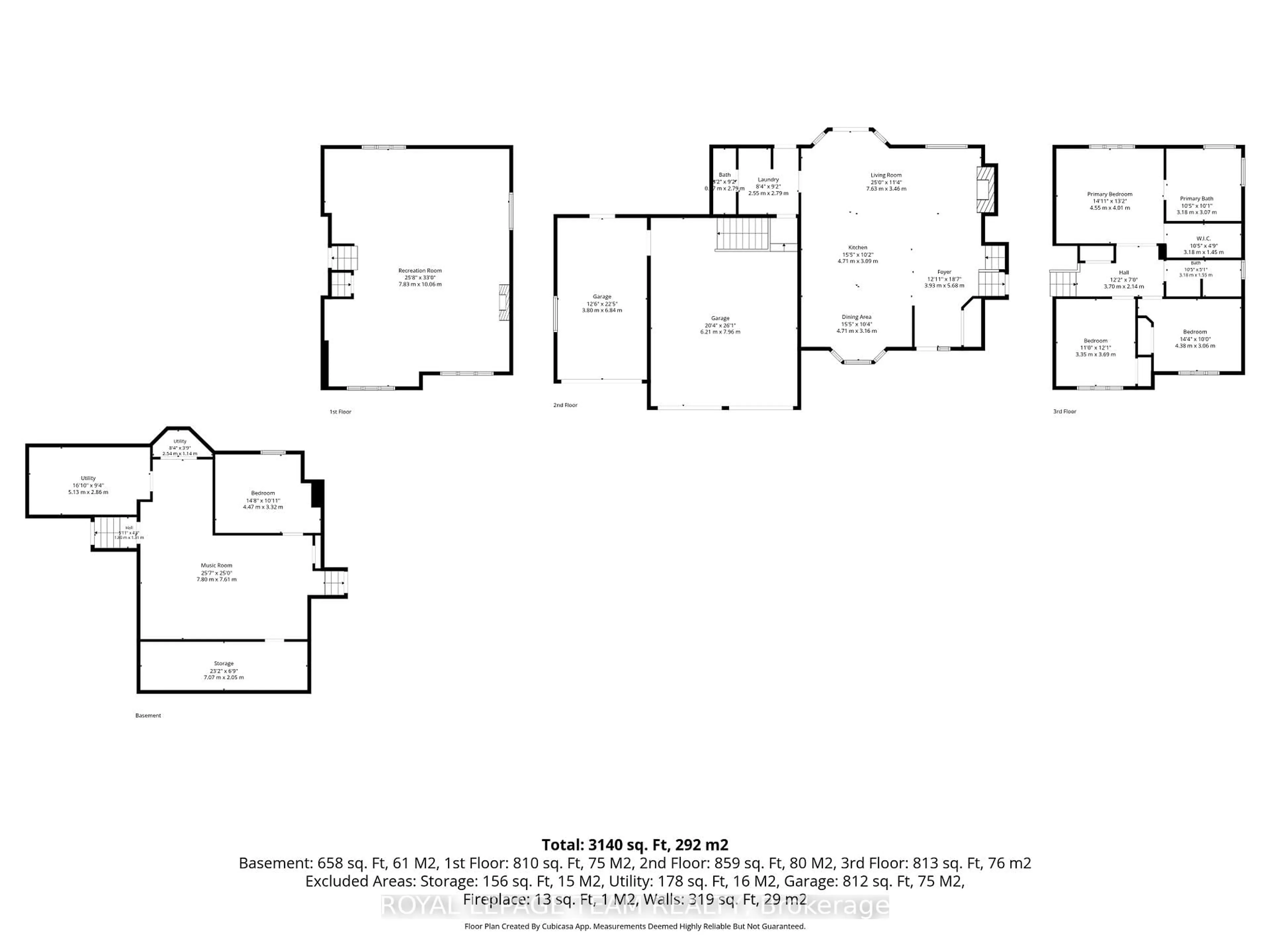 Floor plan for 118 Rushing Brook Dr, Carp Ontario K0A 1L0