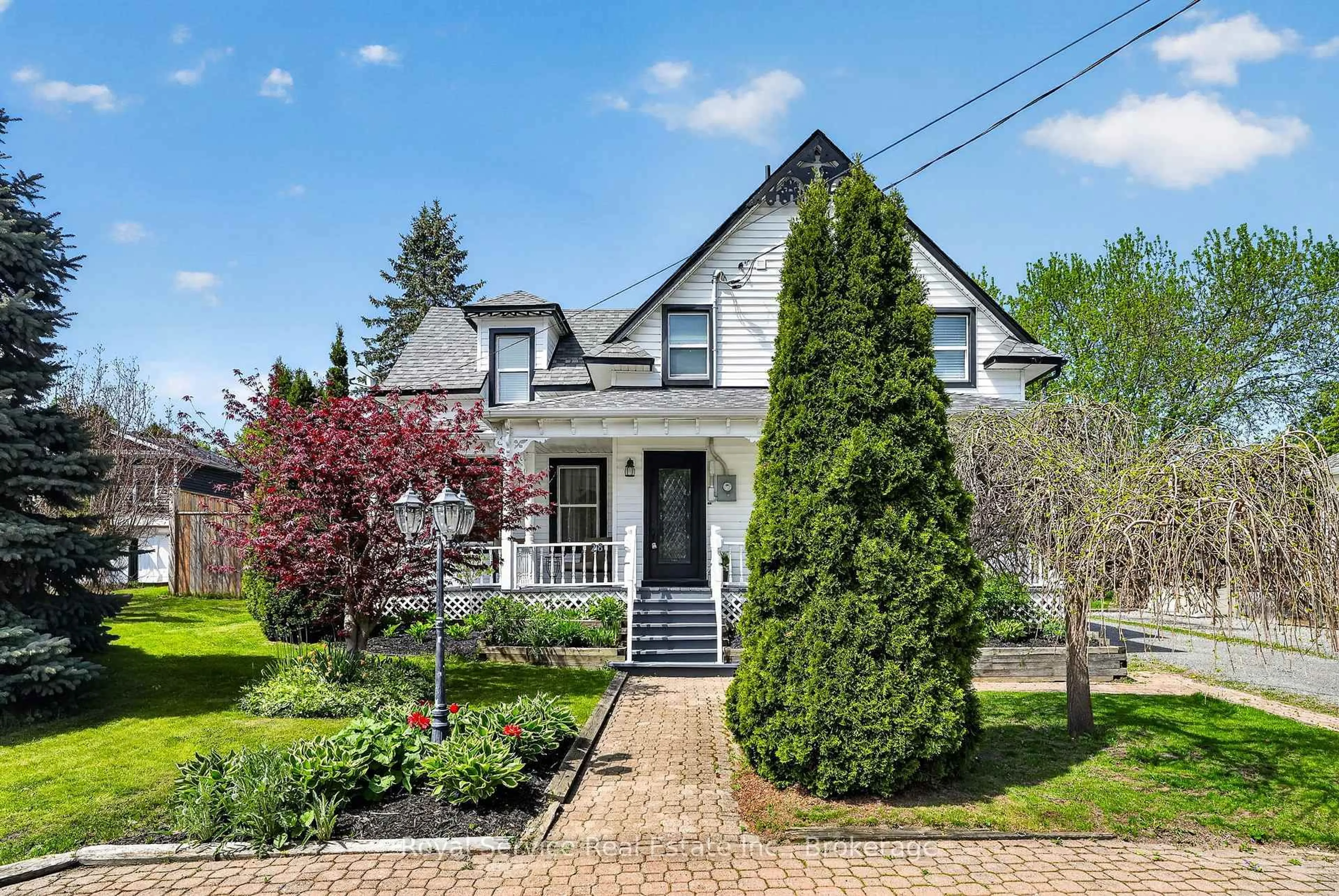 Home with brick exterior material, street for 28 George St, Brighton Ontario K0K 1H0