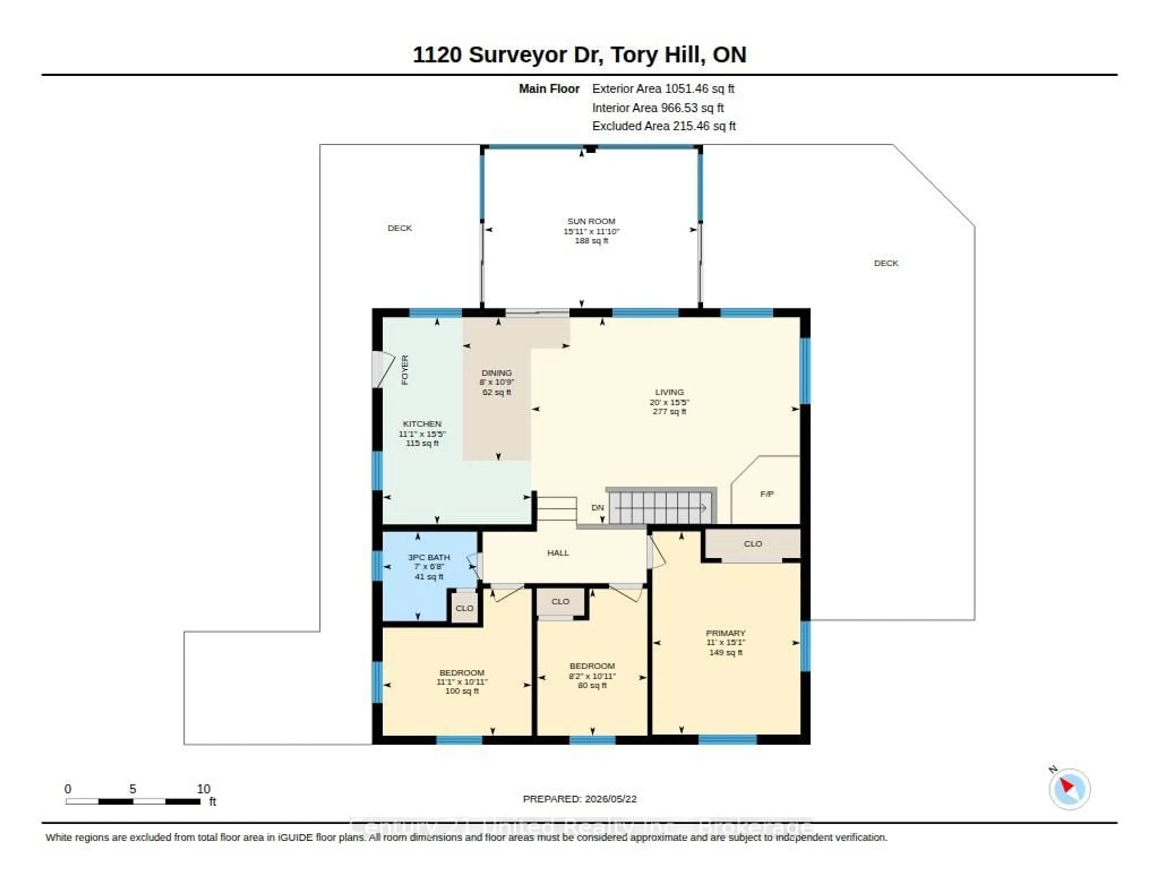 Floor plan for 1120 Surveyor Dr, Highlands East Ontario K0L 2Y0