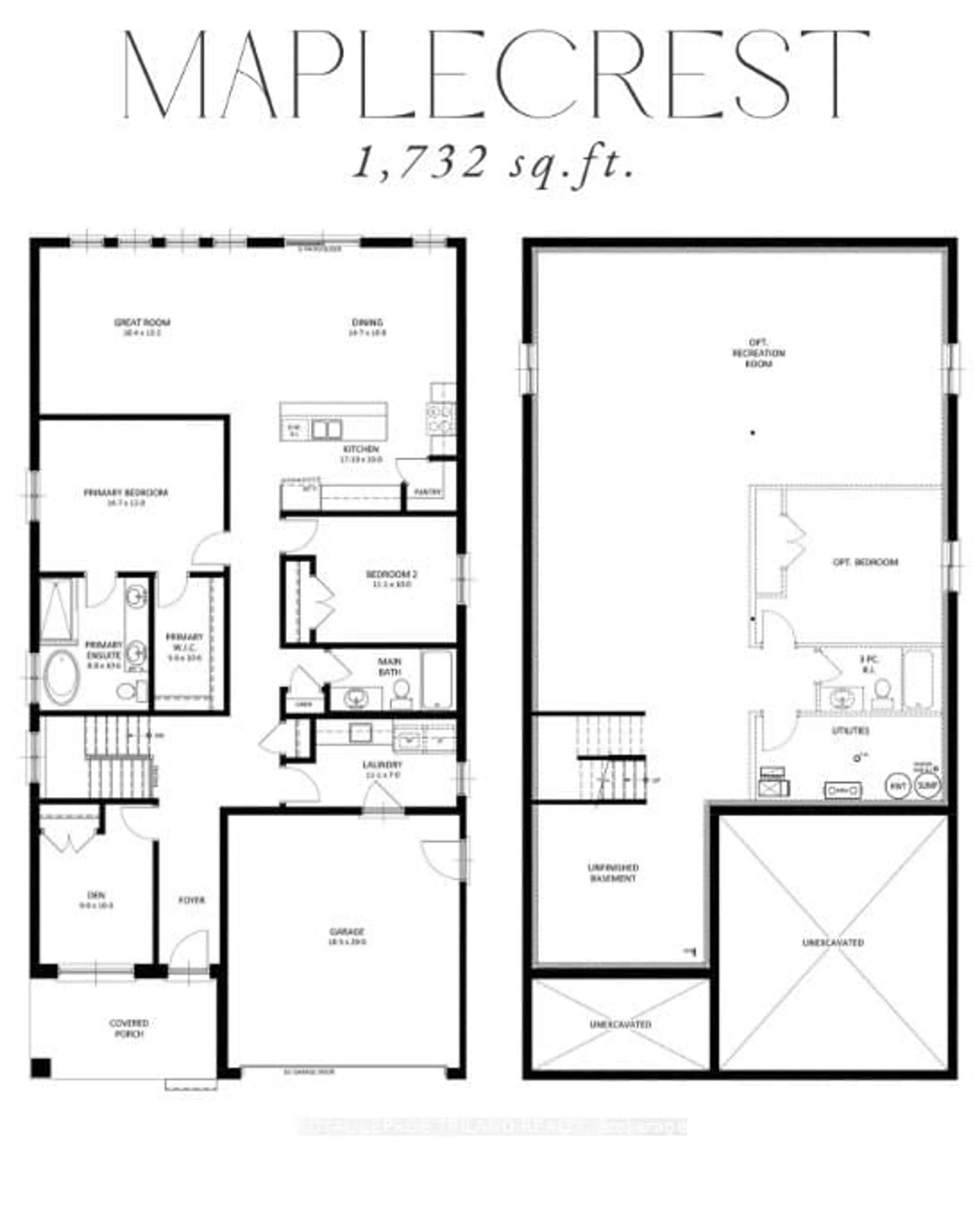Floor plan for 4237 Green Bend Rd, London South Ontario N6P 0K1