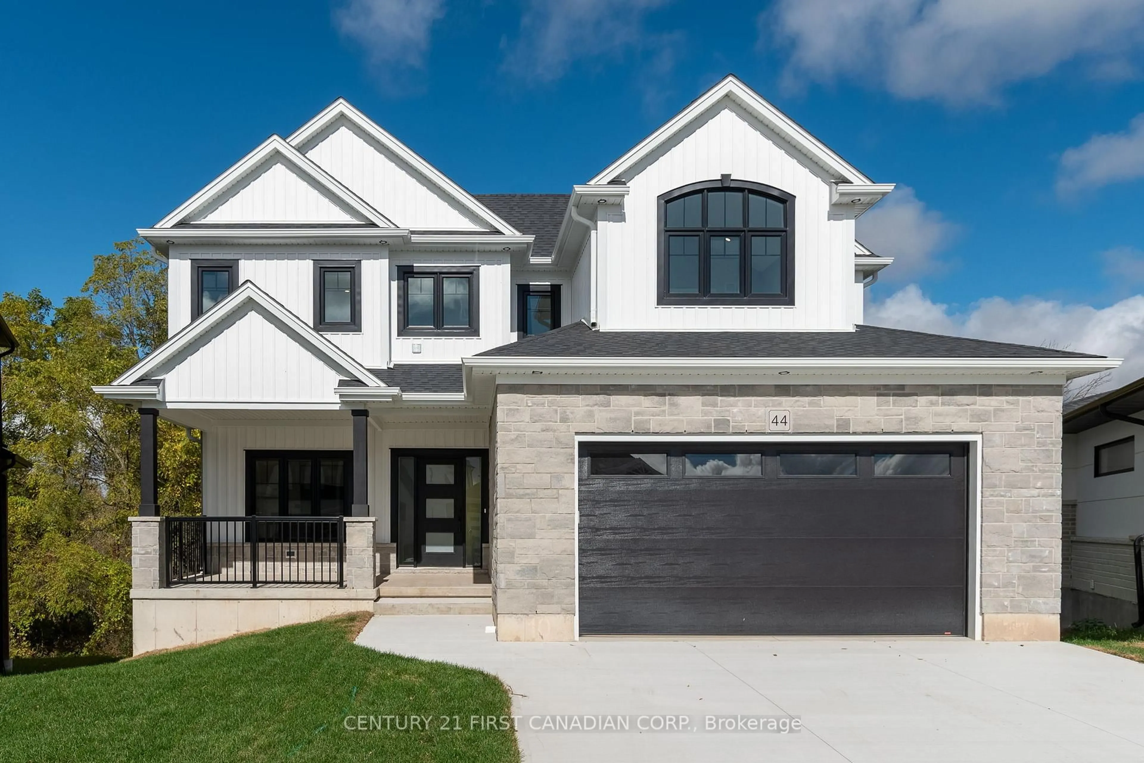 Home with brick exterior material, street for 108 Mapledene Lane, Lucan Biddulph Ontario N0M 2J0