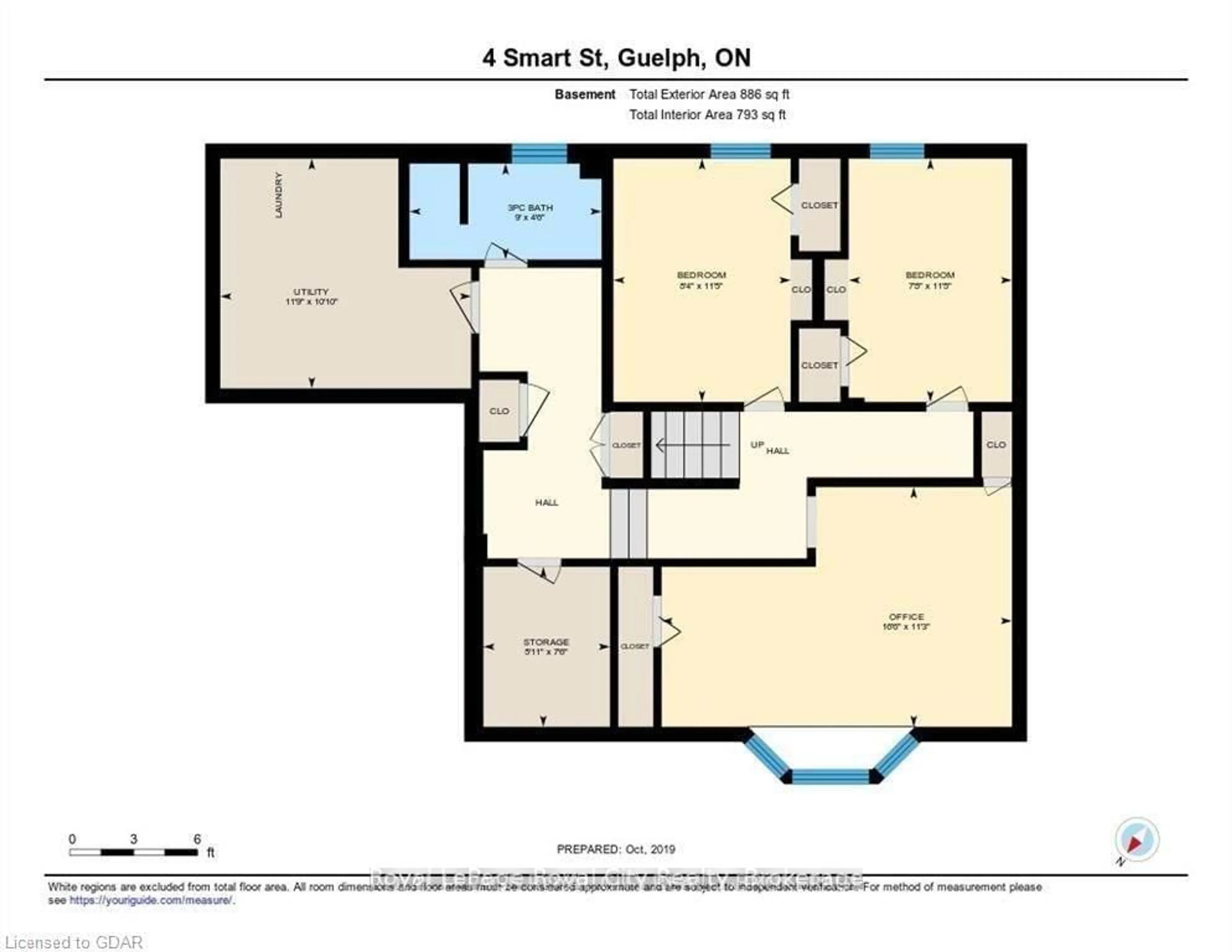 Floor plan for 4 Smart St, Guelph Ontario N1G 4K9