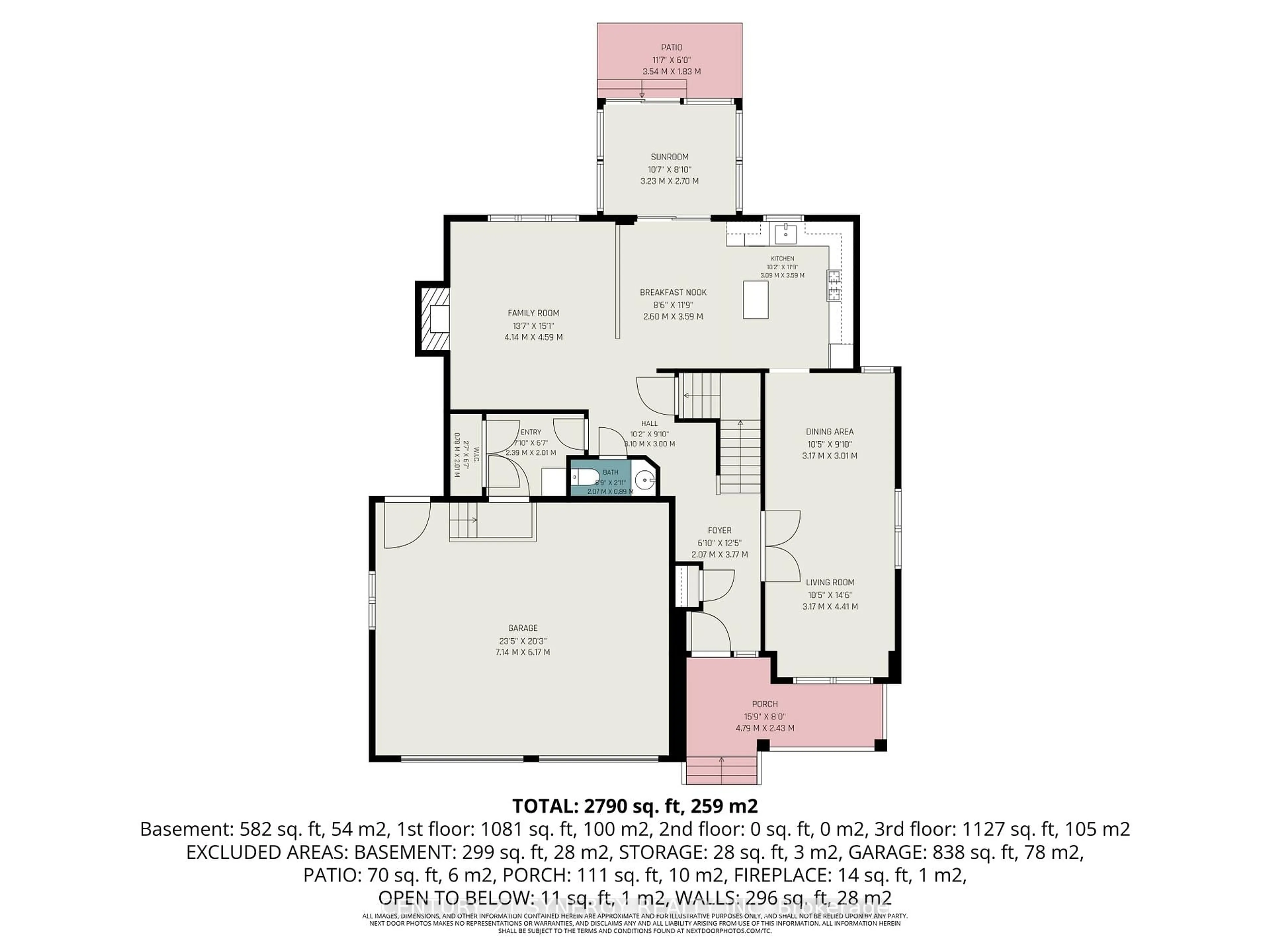 Floor plan for 408 Brock St, Merrickville-Wolford Ontario K0G 1N0