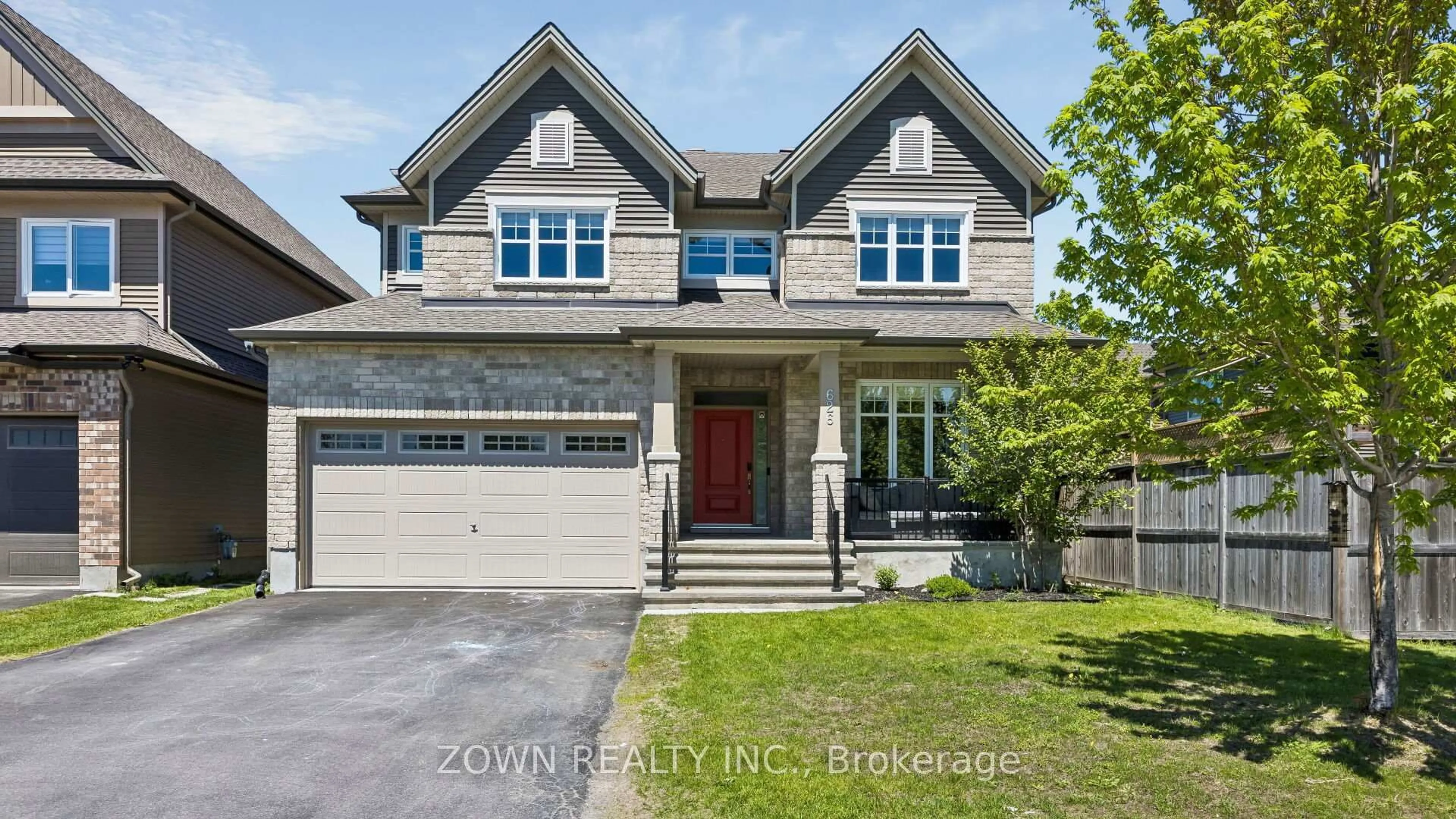 Home with brick exterior material, street for 626 SORA Way, Ottawa Ontario K1T 0N7