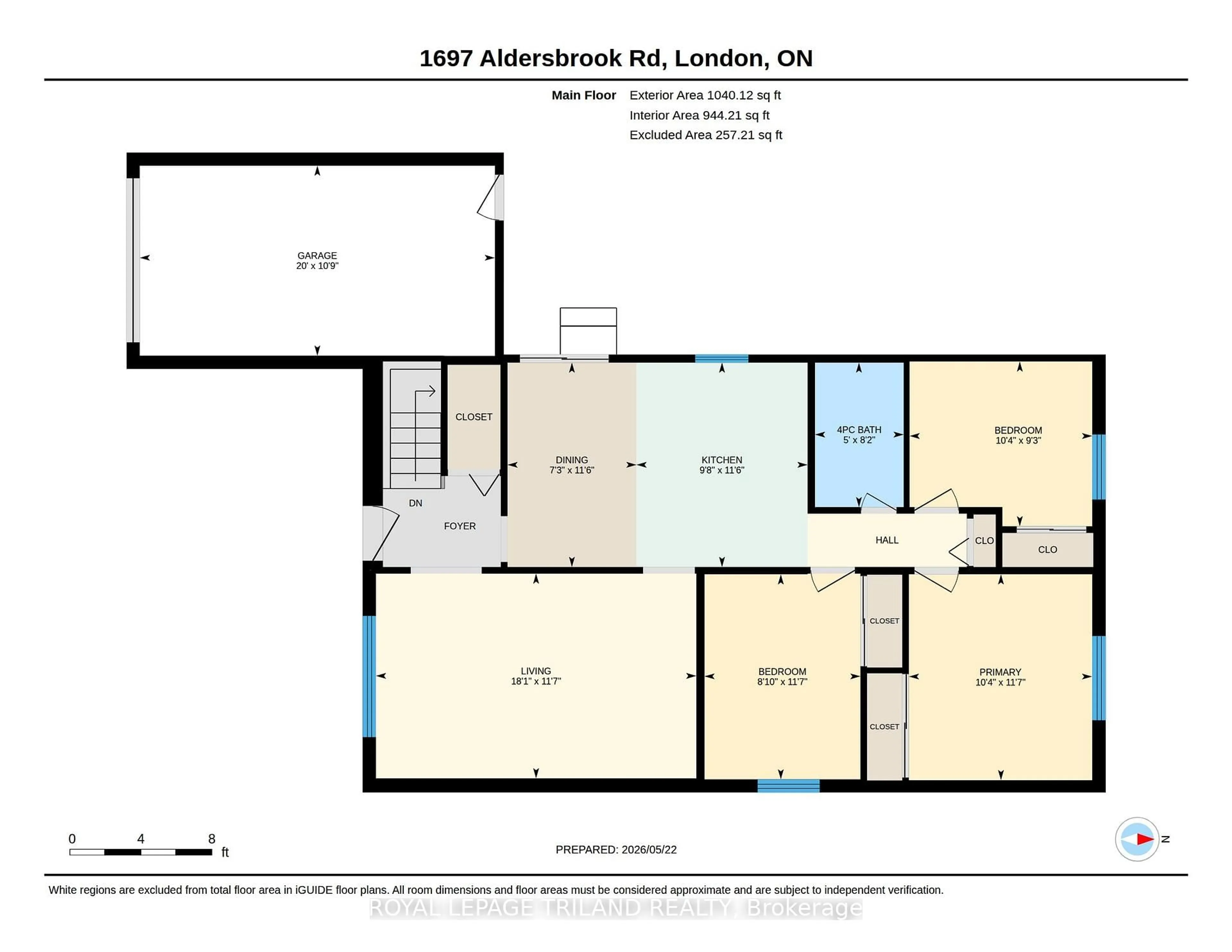 Floor plan for 1697 Aldersbrook Rd, London North Ontario N6G 3B7