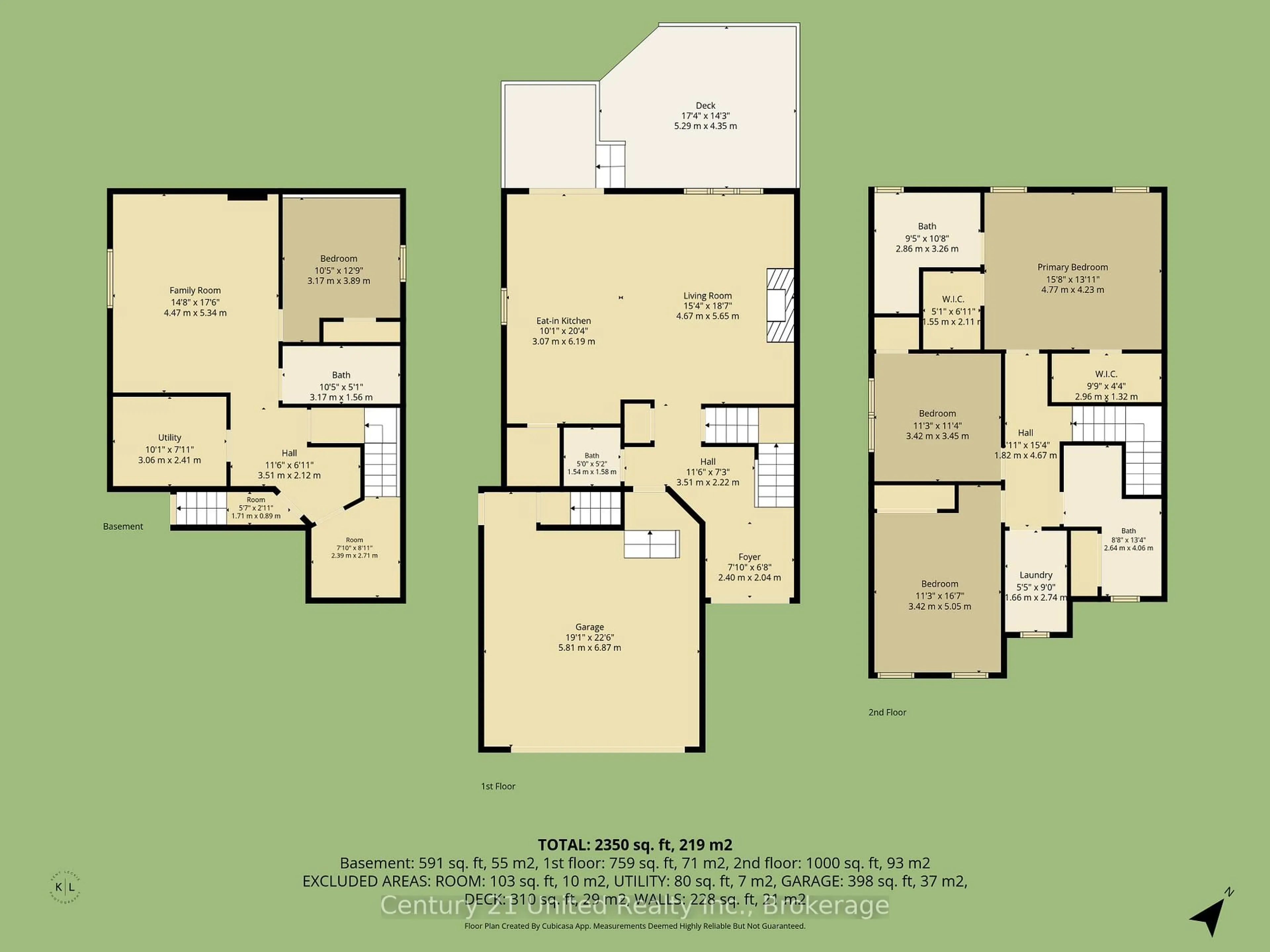 Floor plan for 604 Settlers Rdge, Peterborough Ontario K9L 0G3