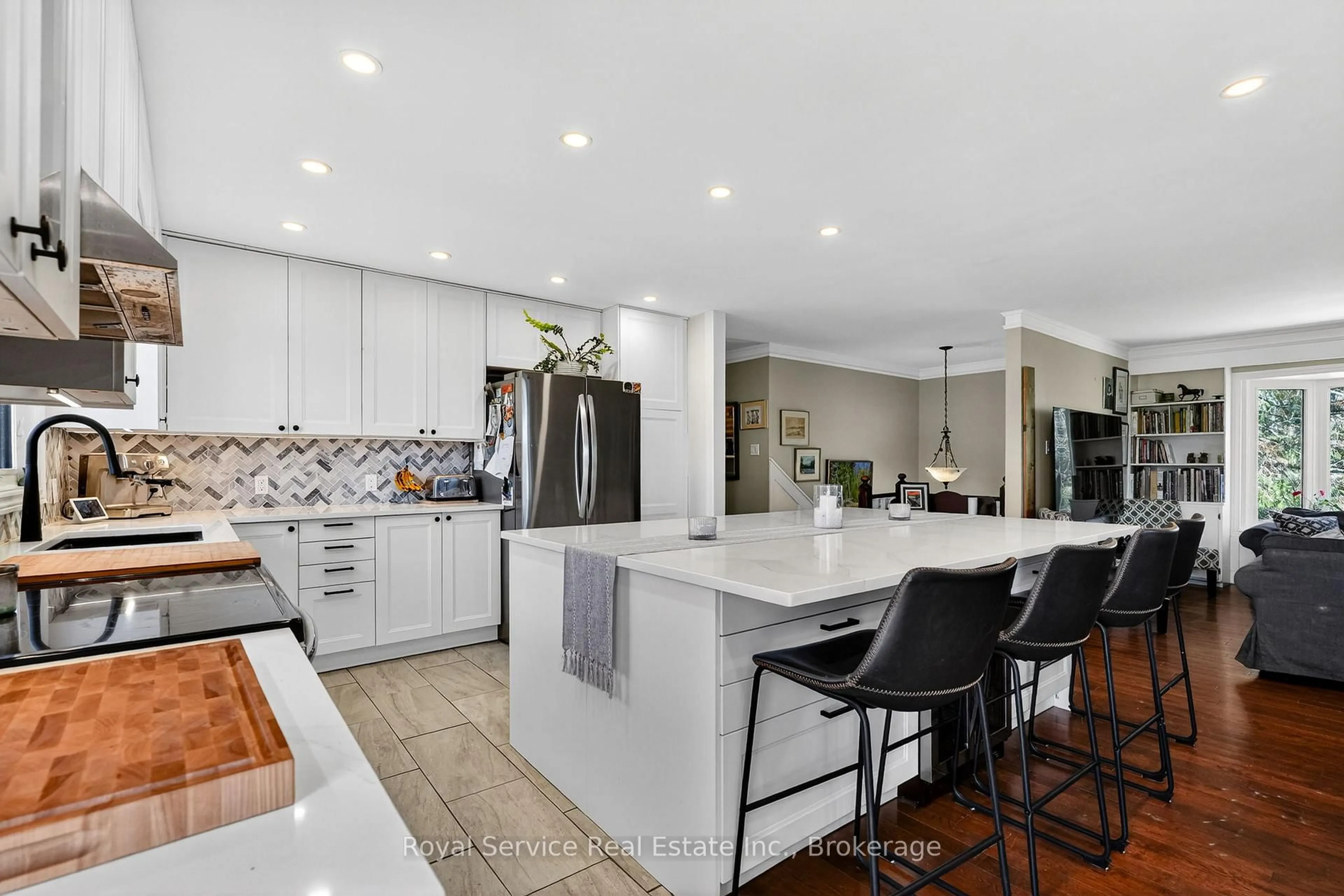 Open concept kitchen, ceramic/tile floor for 2021 County 3 Rd, Prince Edward County Ontario K0K 1L0
