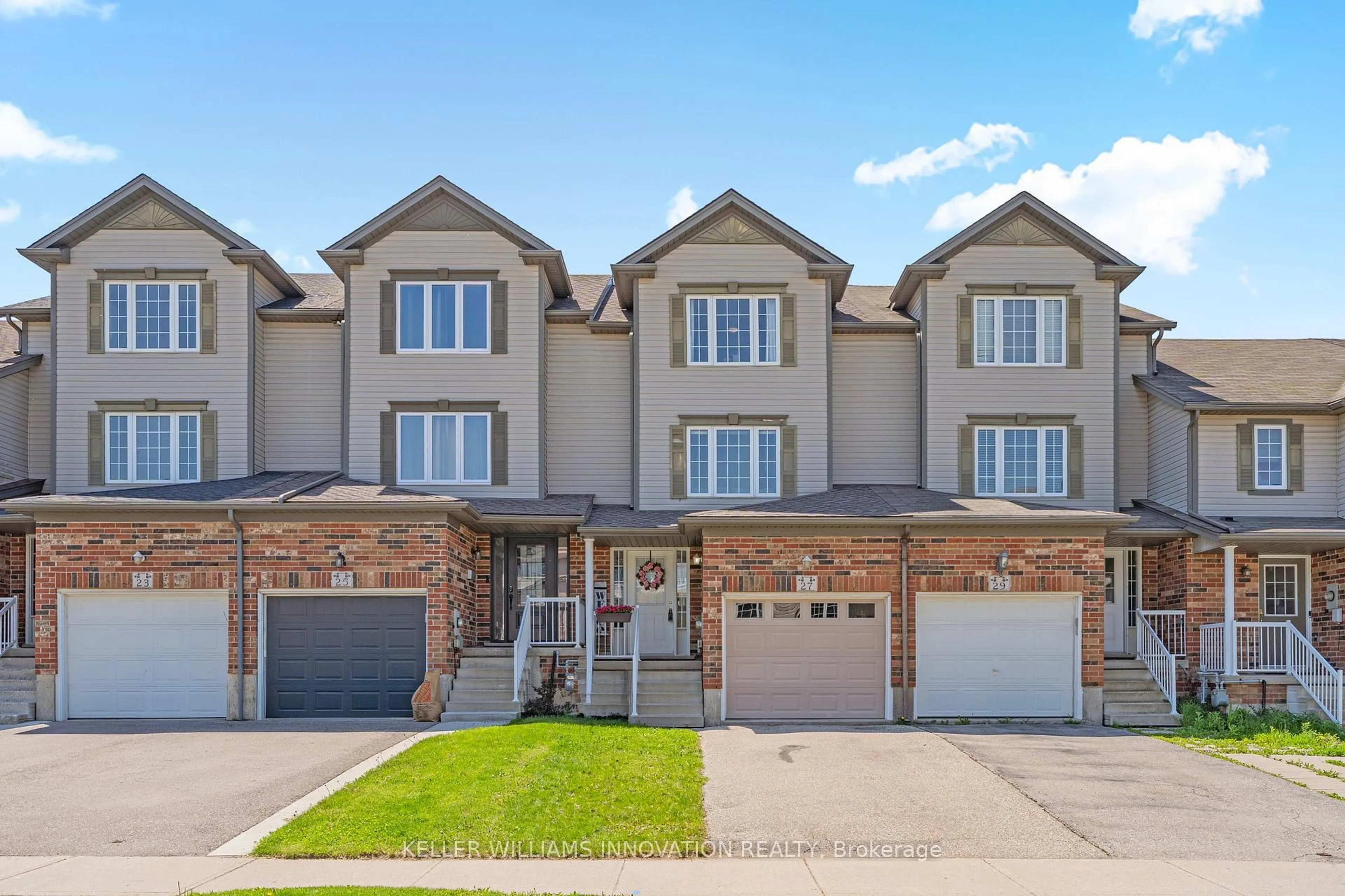 Home with brick exterior material, street for 27 Madeleine St, Kitchener Ontario N2R 1V5