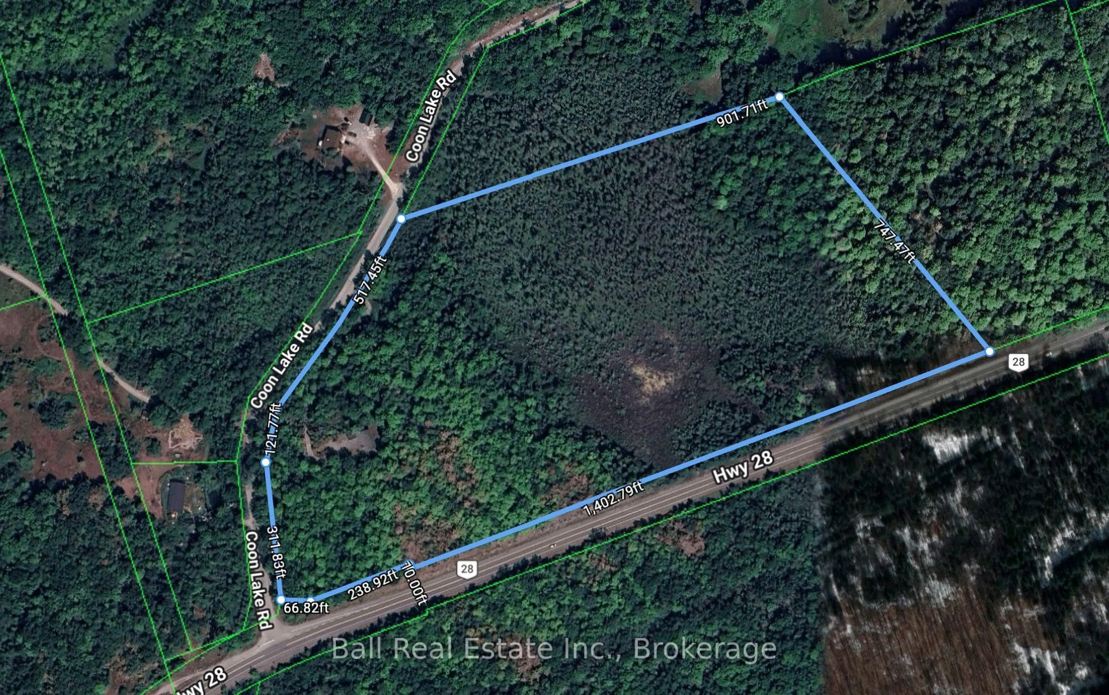 A pic from outside/outdoor area/front of a property/back of a property/a pic from drone, unknown for 53 Coon Lake Rd, North Kawartha Ontario K0L 2H0