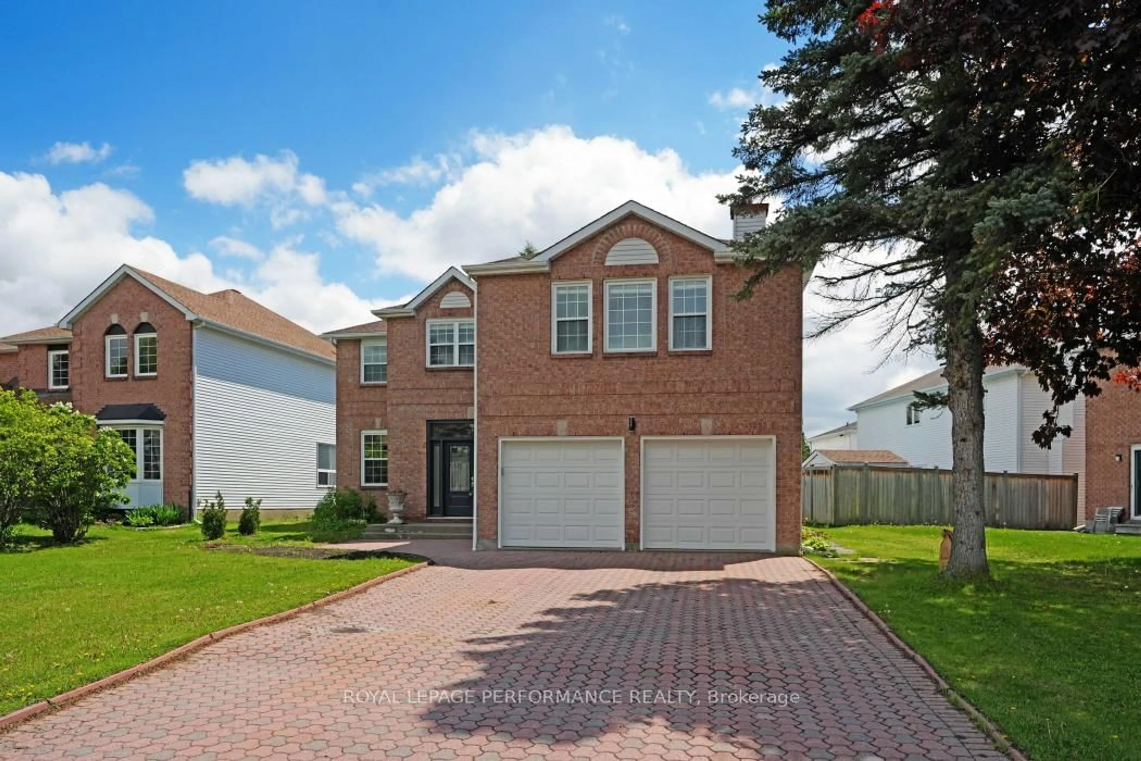 Home with brick exterior material, street for 846 Montcrest Dr, Orleans Ontario K4A 3C2