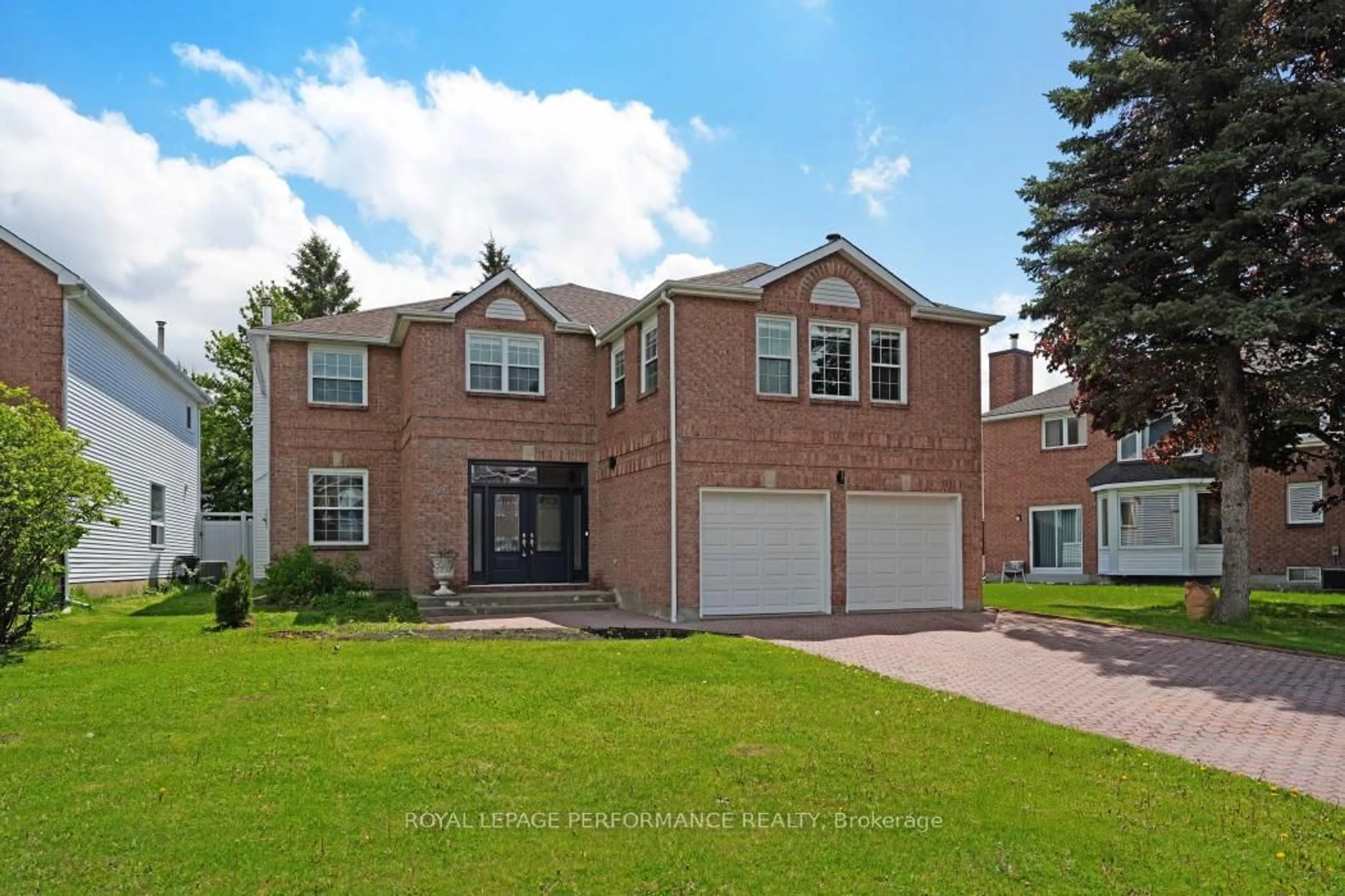 Home with brick exterior material, street for 846 Montcrest Dr, Orleans Ontario K4A 3C2