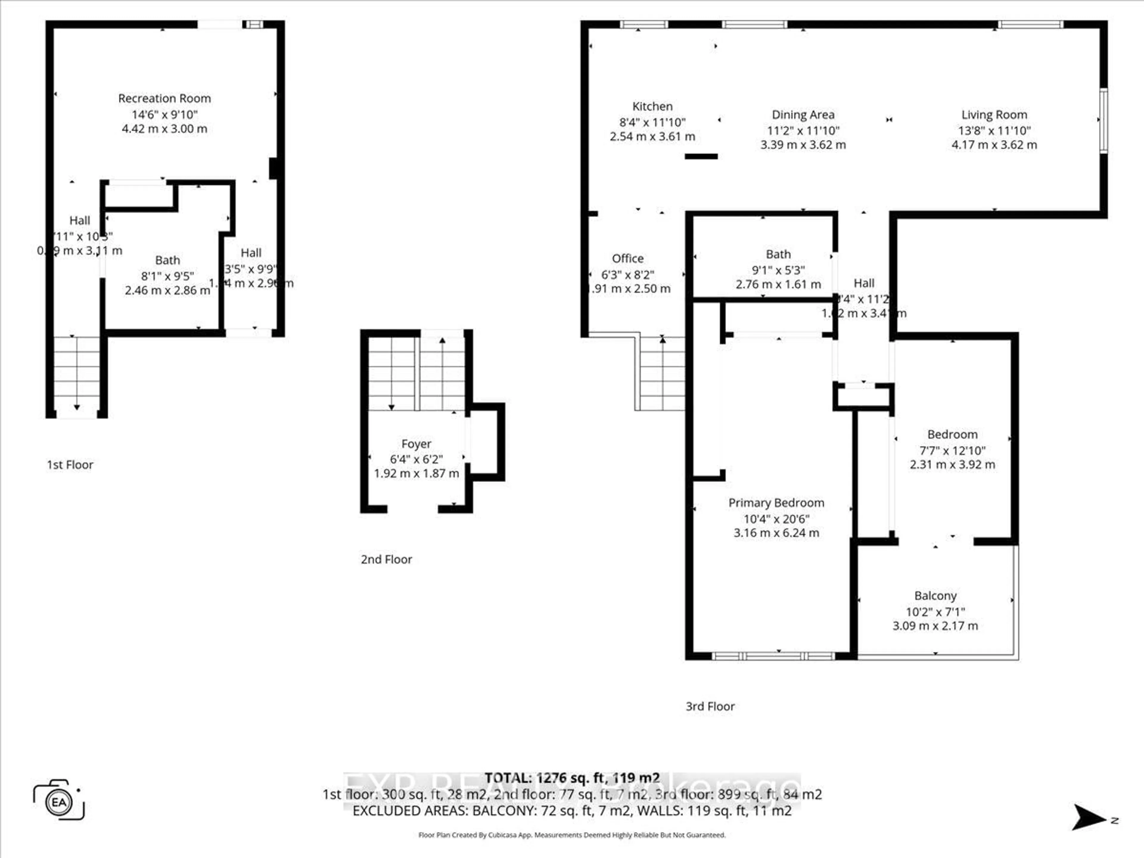 Floor plan for 140 Castlegreen Private, Ottawa Ontario K1T 3N2