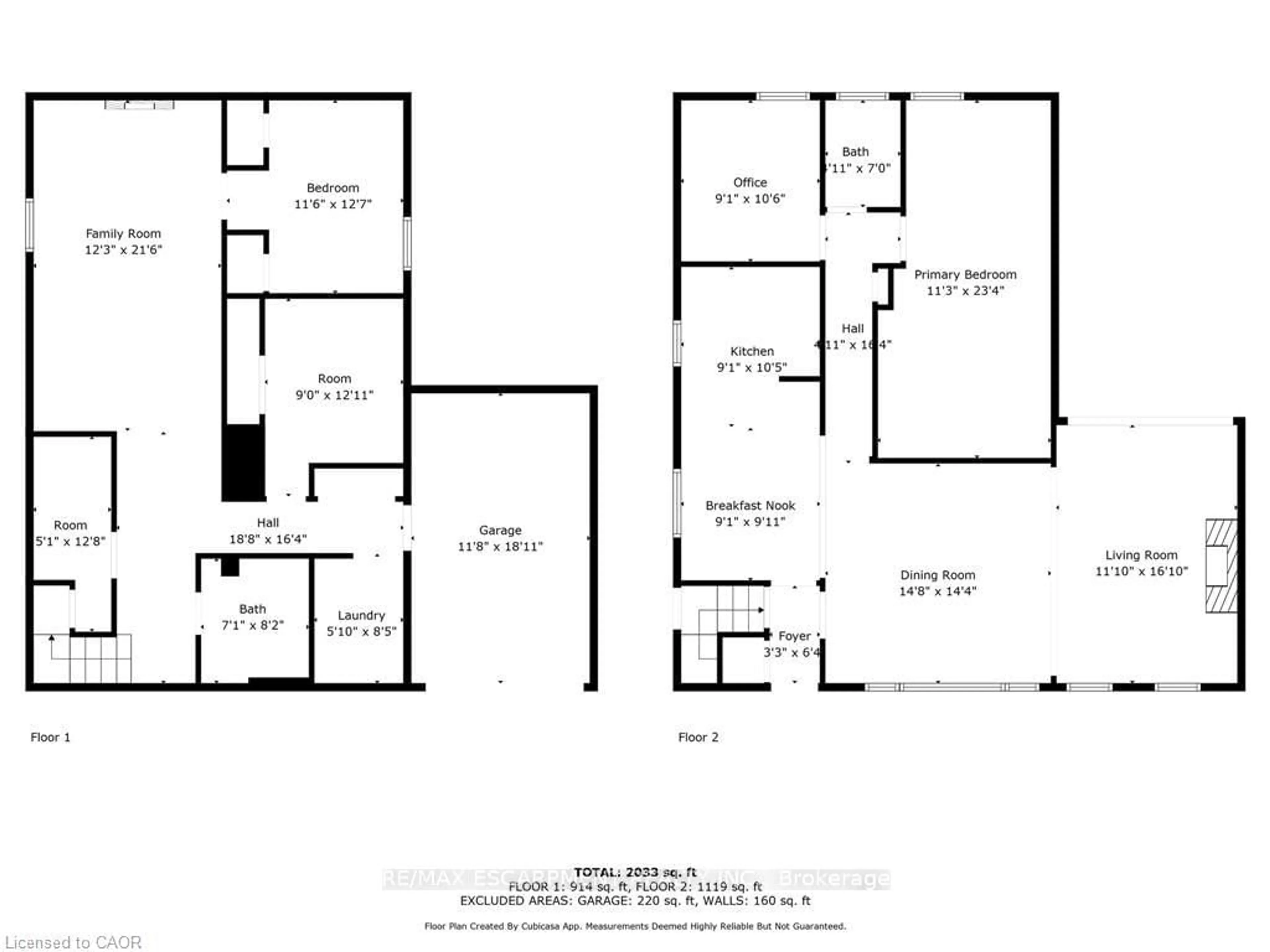 Floor plan for 48 Brentwood Dr, Hamilton Ontario L8G 2W8