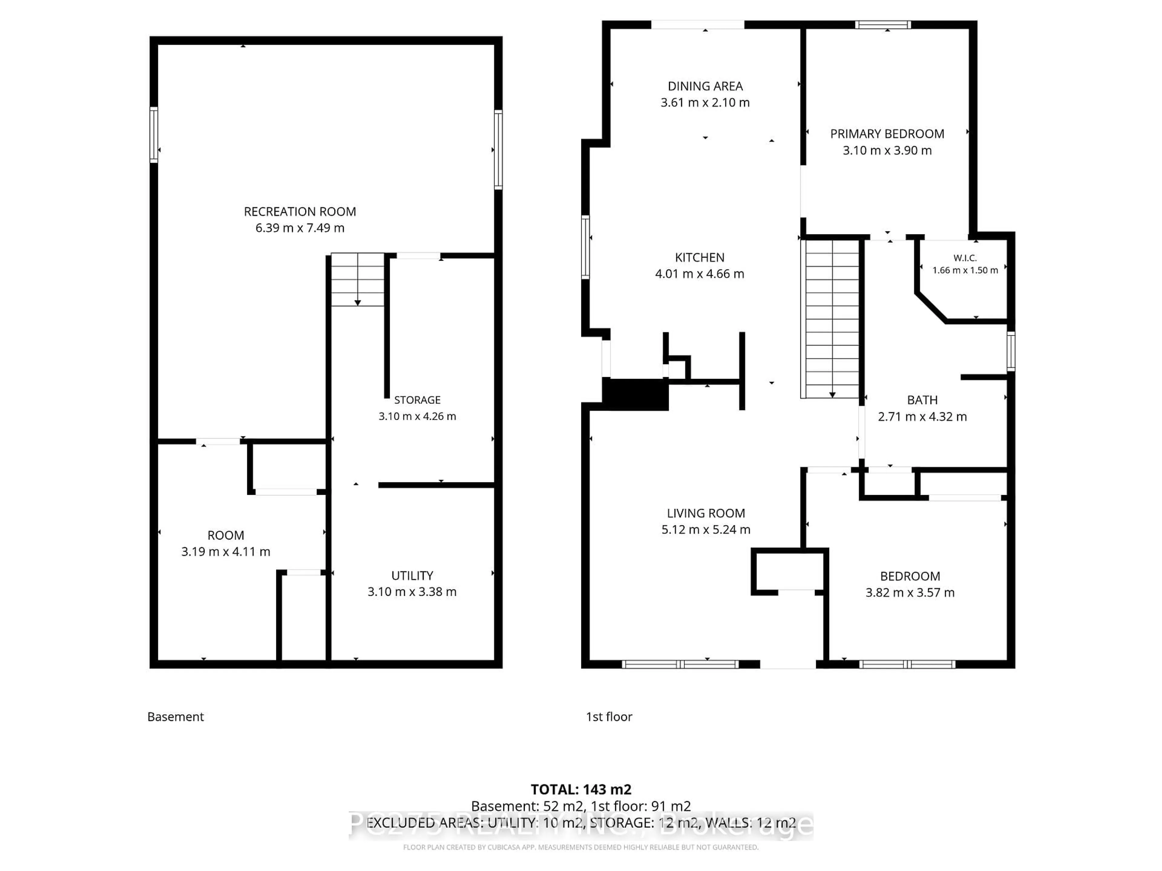 Floor plan for 39 Ponsford Pl, St. Thomas Ontario N5P 4J8