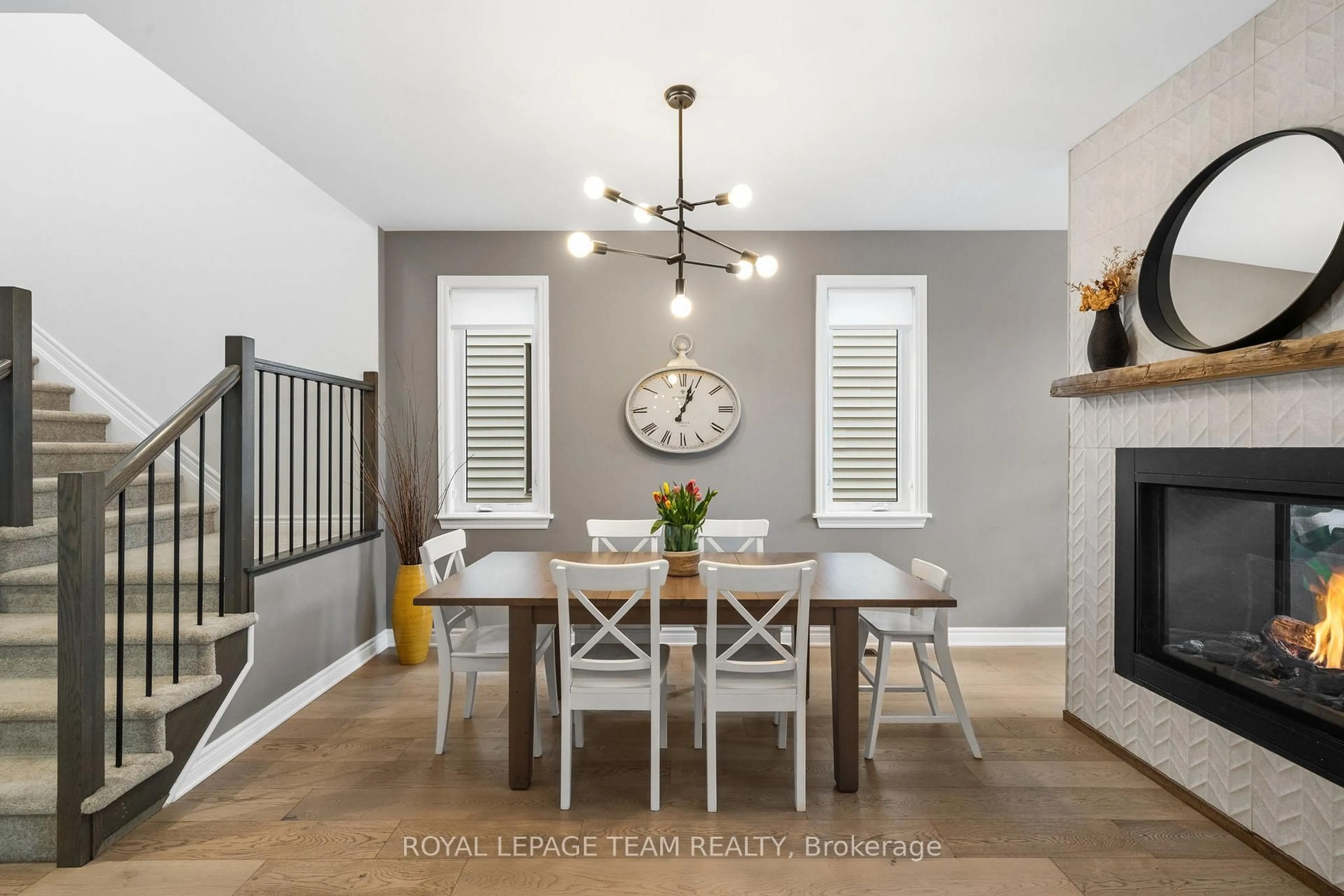 Dining room, ceramic/tile floor for 84 Warrior St, Ottawa Ontario K2V 0M2