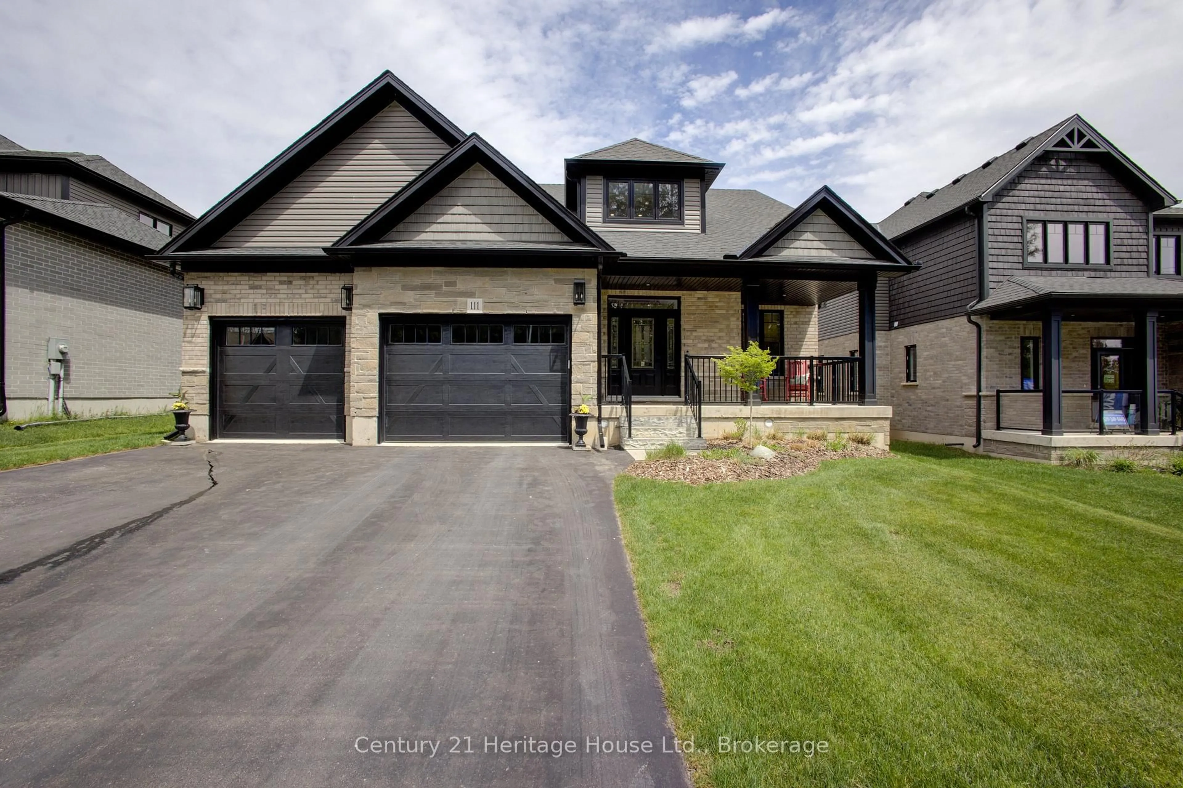 Home with brick exterior material, street for 111 Eccles Ave, West Grey Ontario N0G 1R0