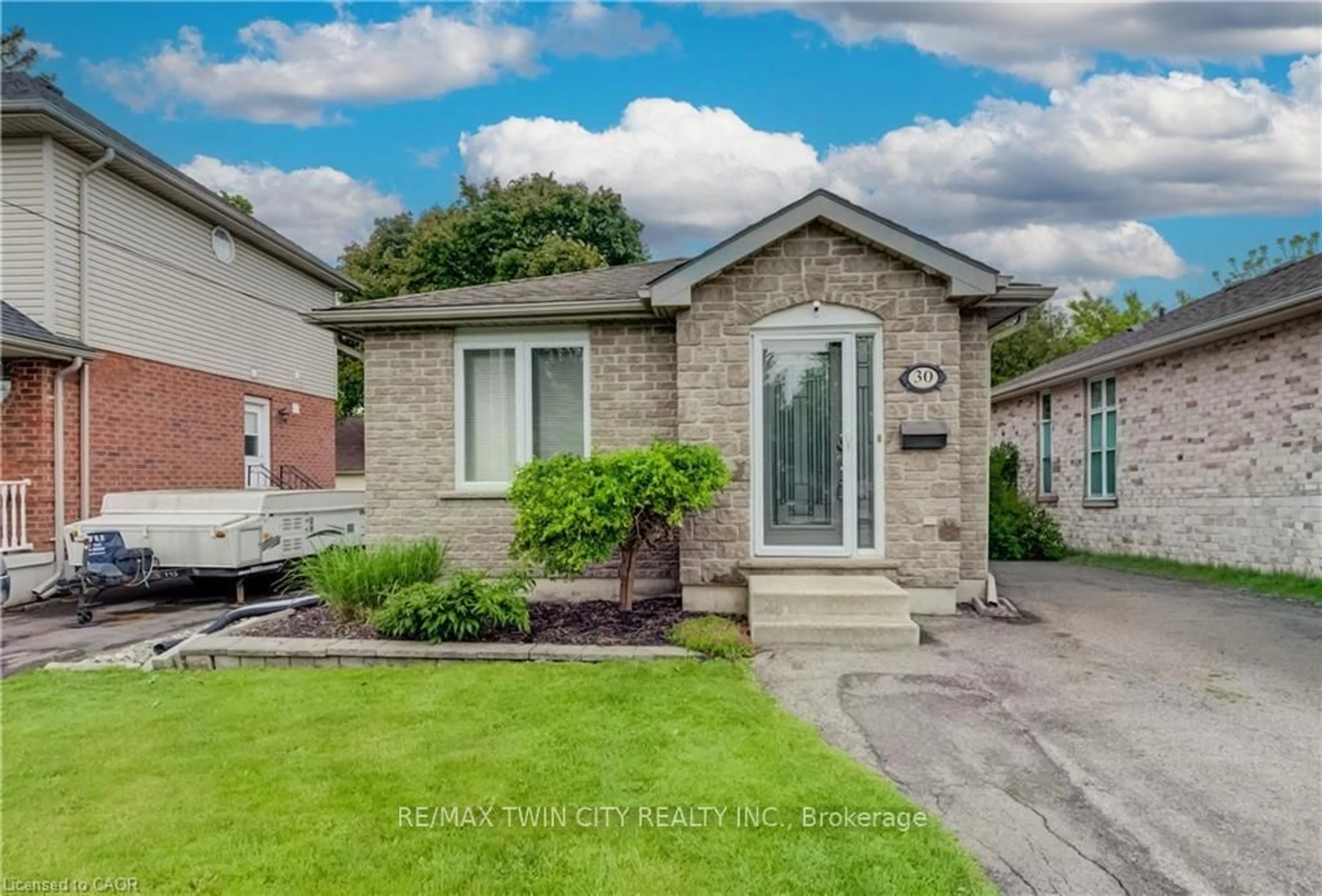 Home with brick exterior material, street for 30 Teeple St, Woodstock Ontario N4S 3Y7