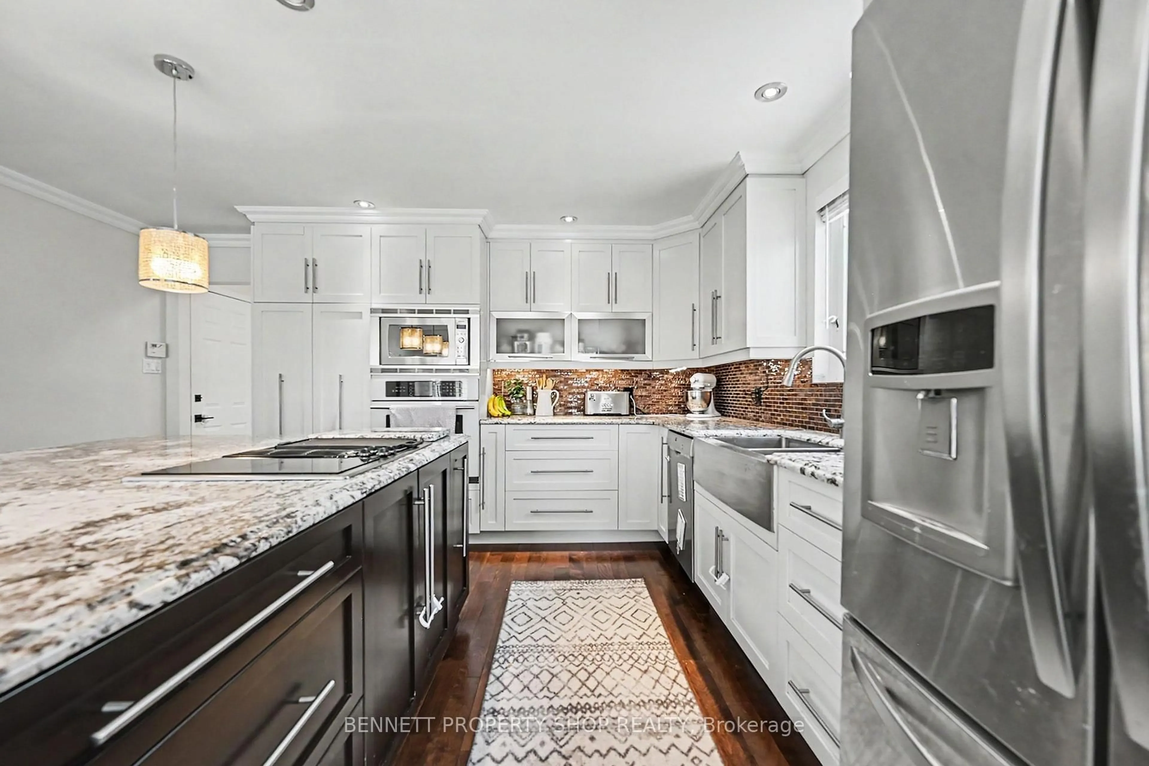 Contemporary kitchen, ceramic/tile floor for 875 Kenyon Cres, Cornwall Ontario K6H 6Z1