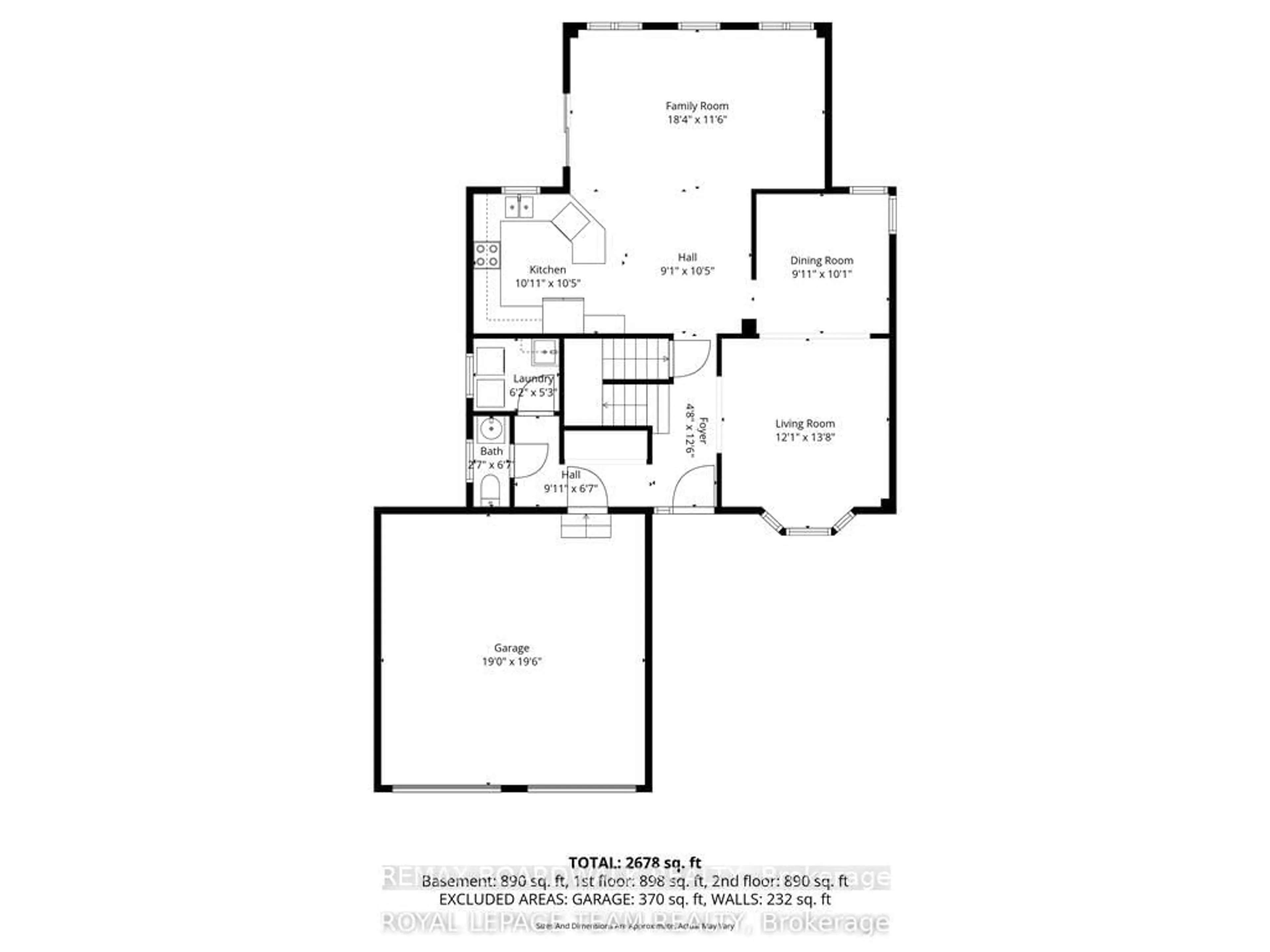 Floor plan for 4091 Canyon Walk Dr, Ottawa Ontario K1V 1V8