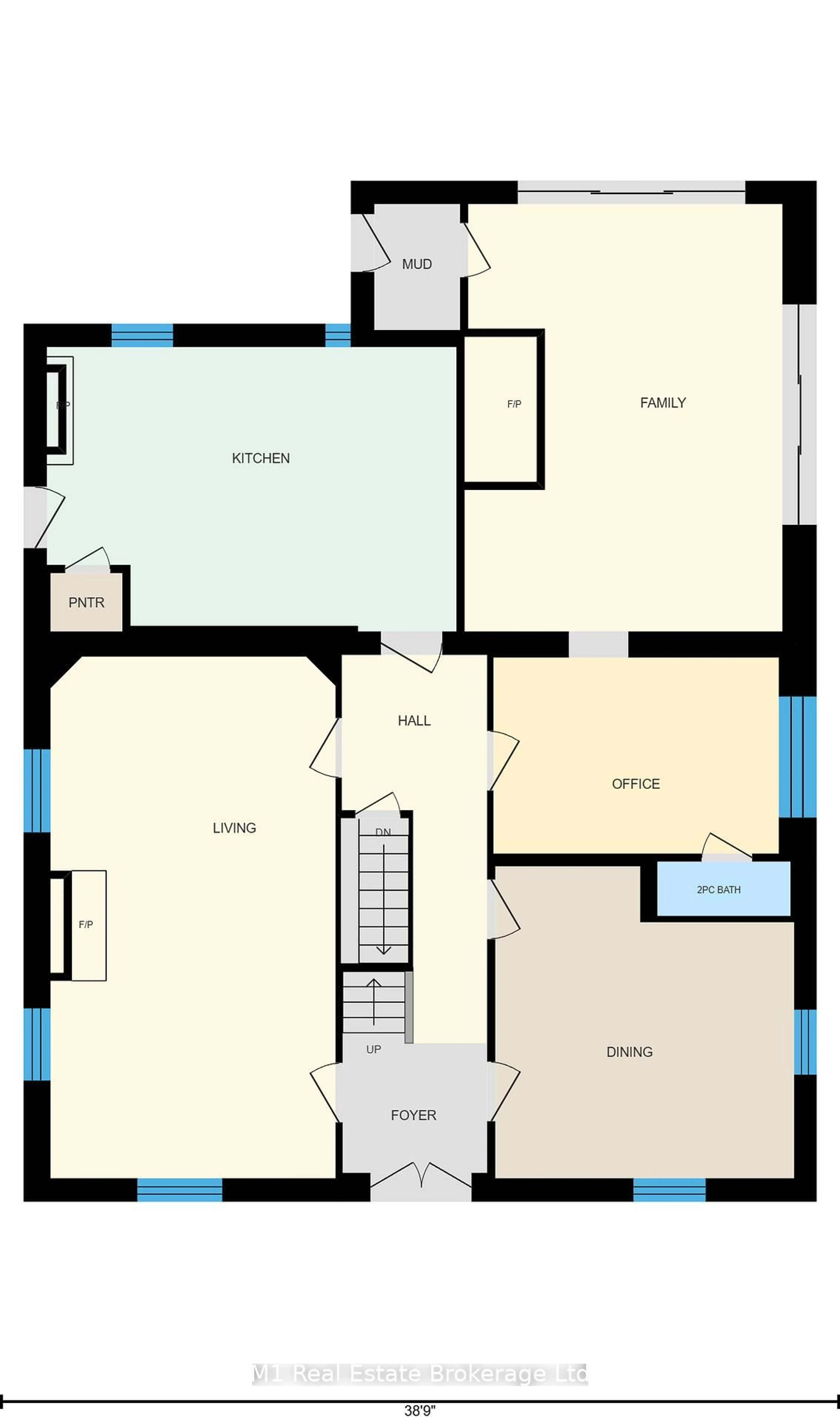 Floor plan for 119 John St, North Huron Ontario N0G 2W0