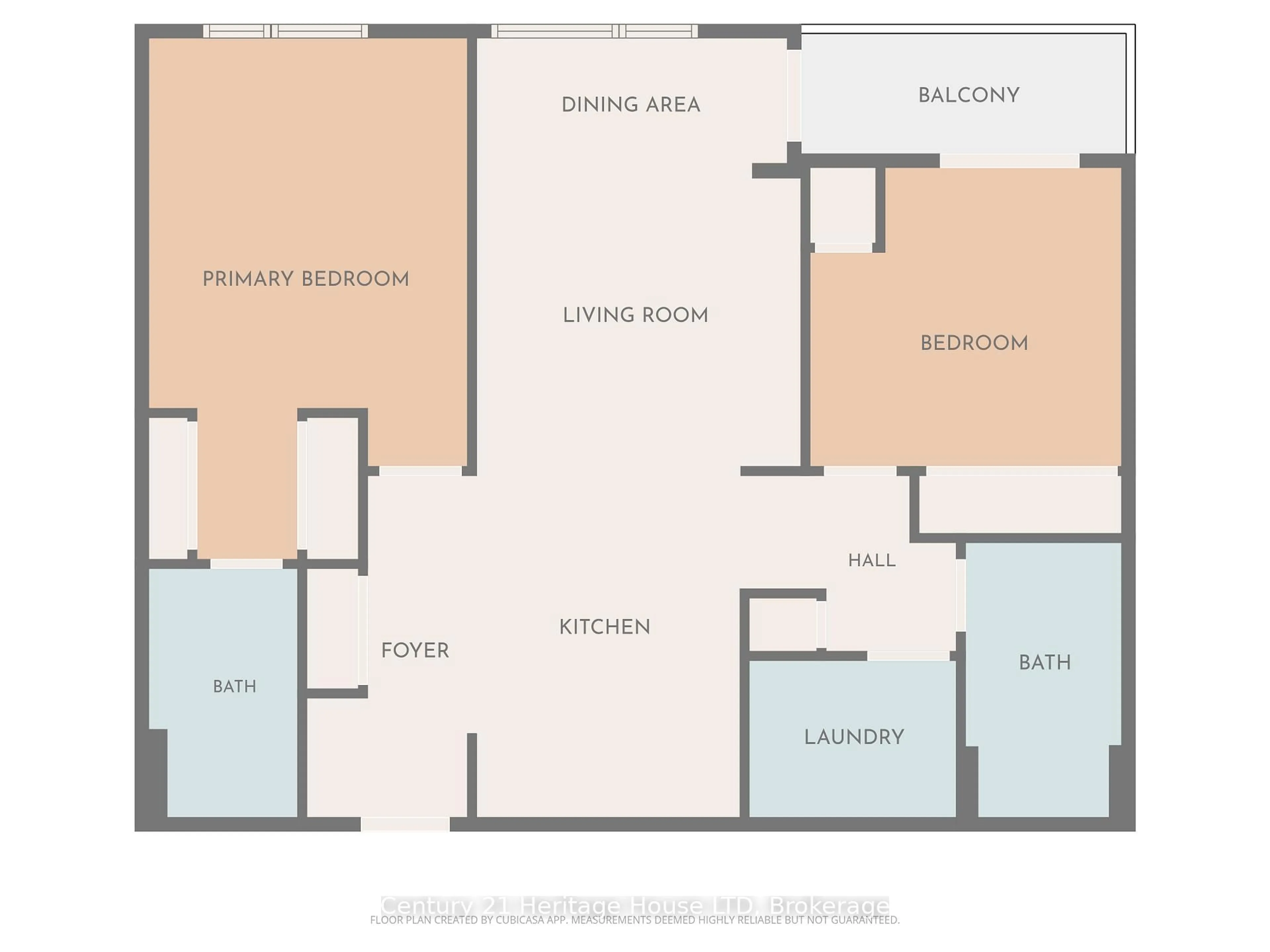 Floor plan for 2799 St. Paul Ave #311, Niagara Falls Ontario L2J 2L3