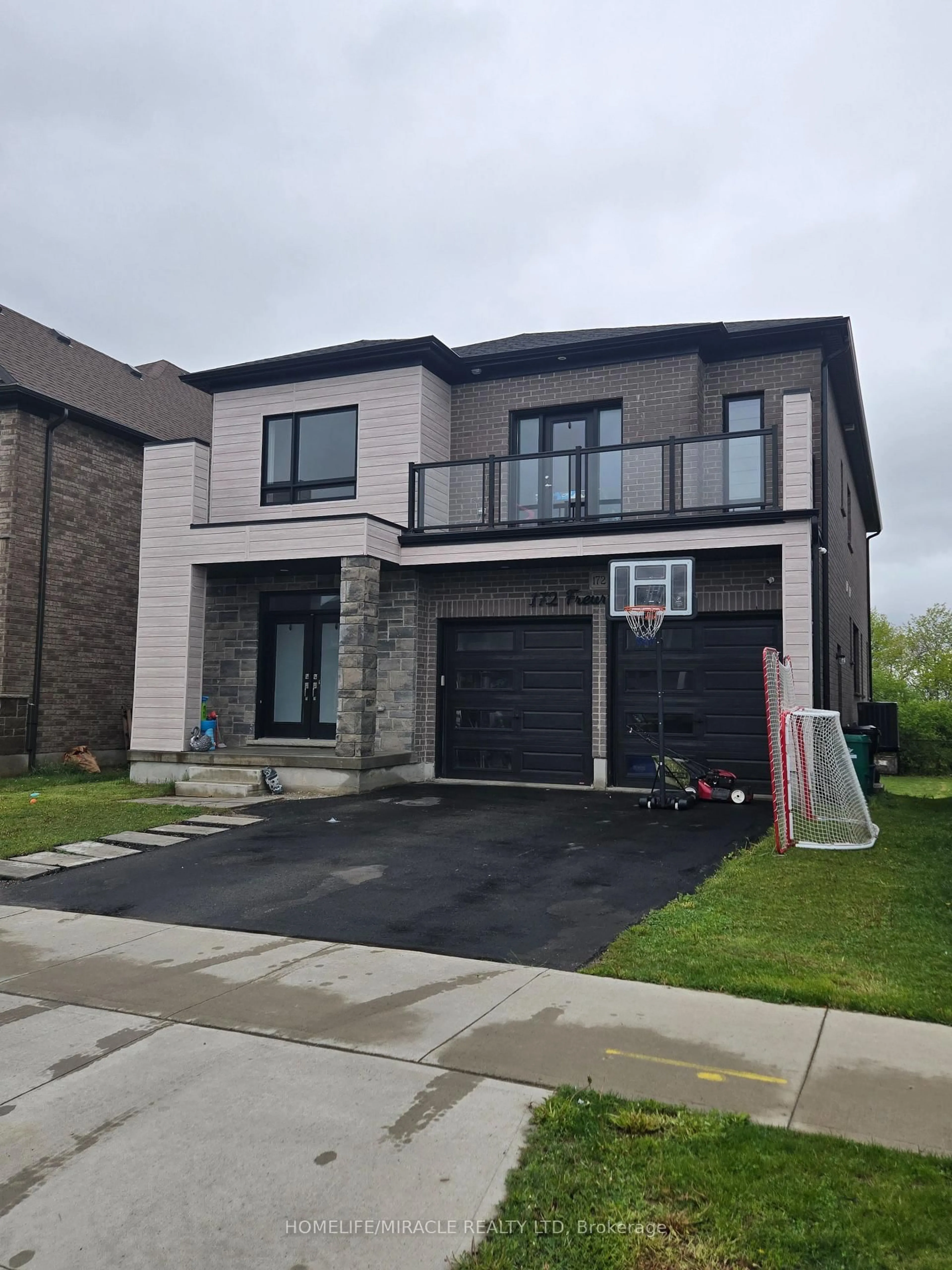 Home with brick exterior material, street for 172 Freure Dr, Cambridge Ontario N1S 0A2