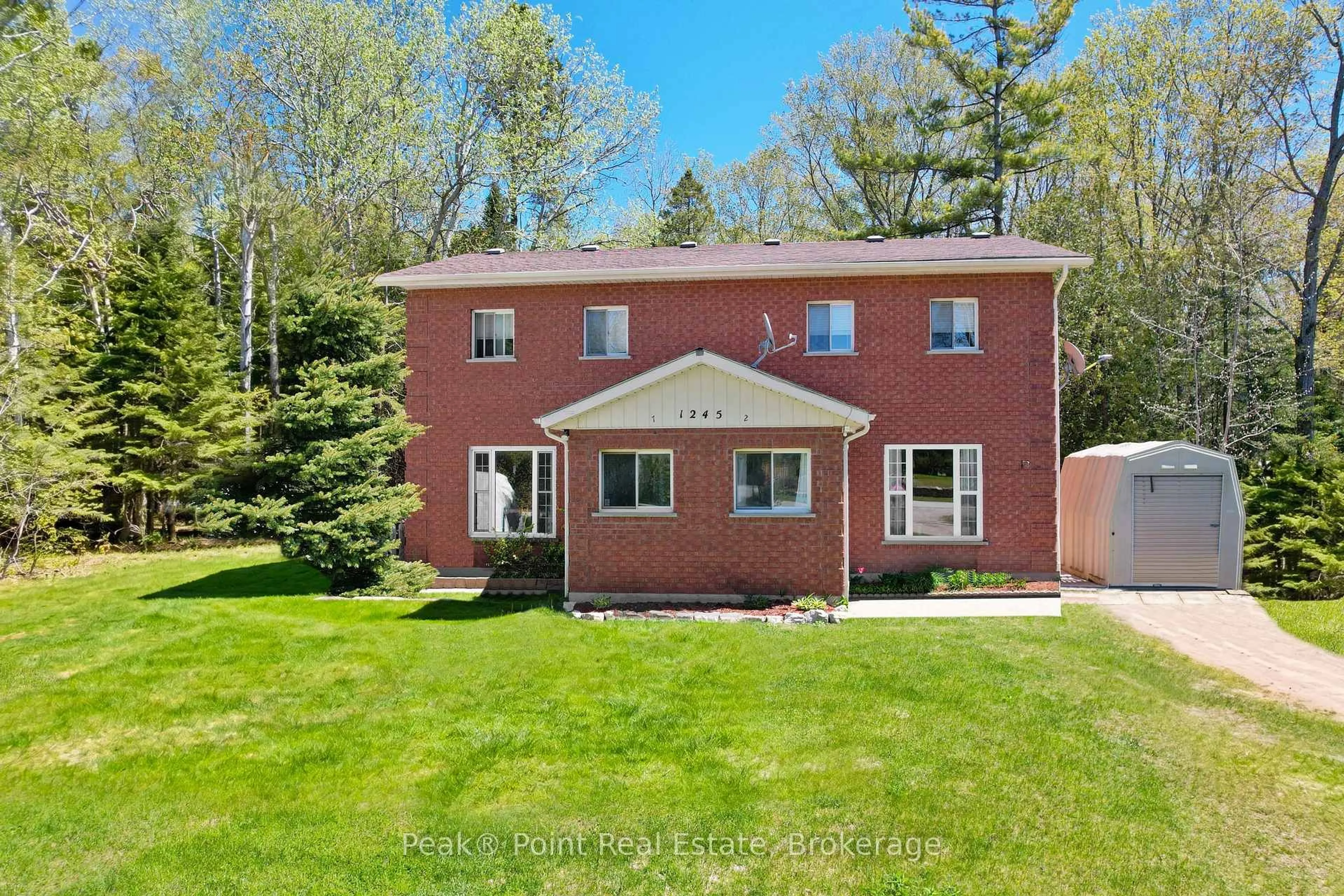 Home with brick exterior material, street for 1245 SAUBLE FALLS Rd, South Bruce Peninsula Ontario N0H 2G0