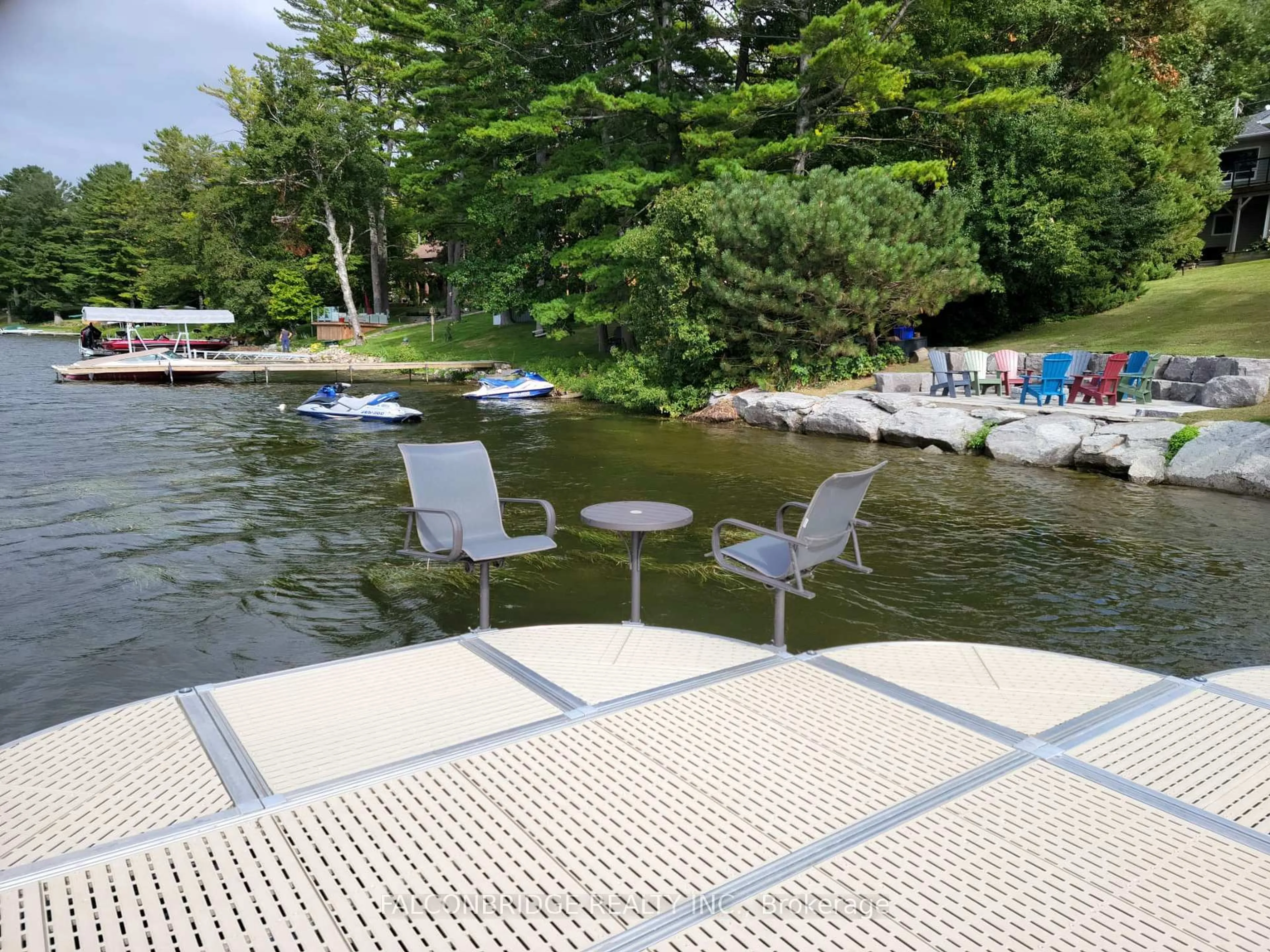 Patio, water/lake/river/ocean view for 7540 Bamsey Dr, Hamilton Township Ontario K0L 1E0