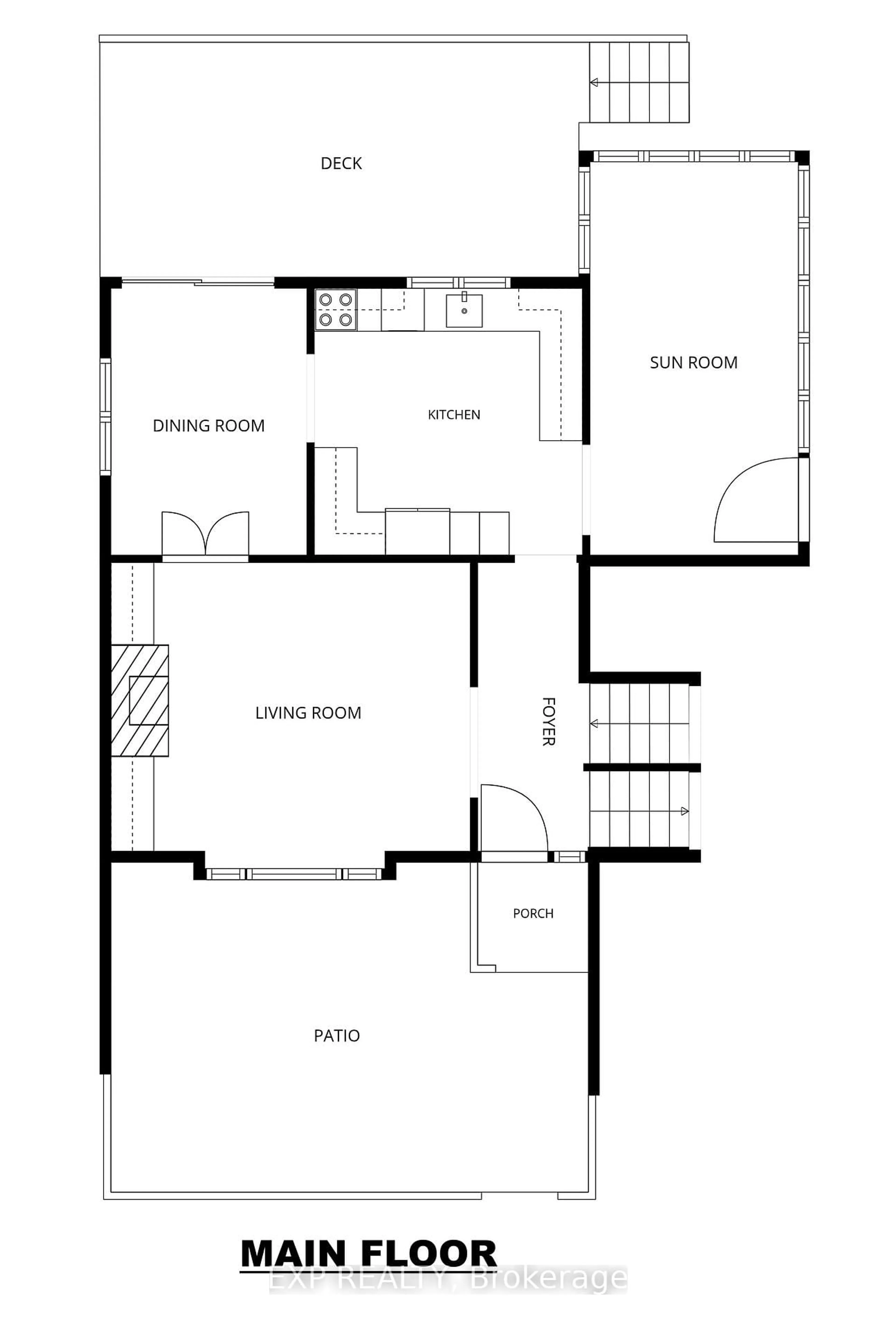 Floor plan for 30 COWAN Ave, London South Ontario N6C 4E6