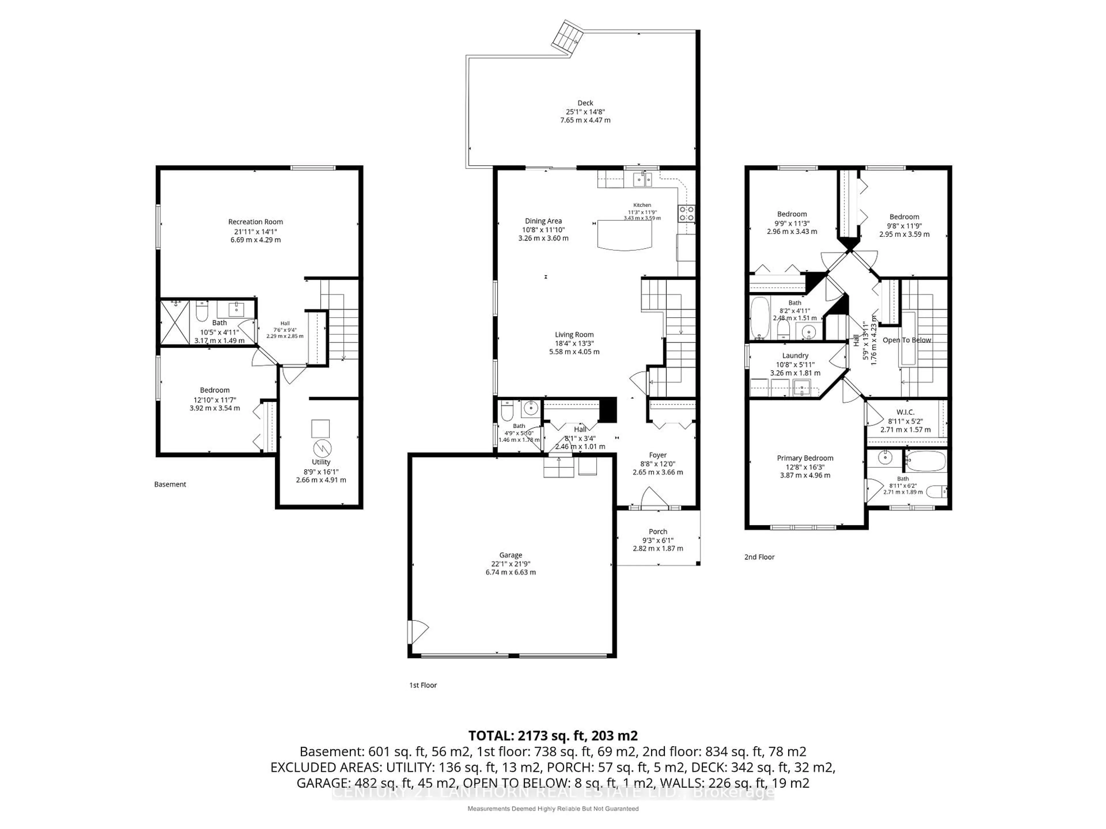Floor plan for 17 Cavendish Dr, Belleville Ontario K8N 0C2