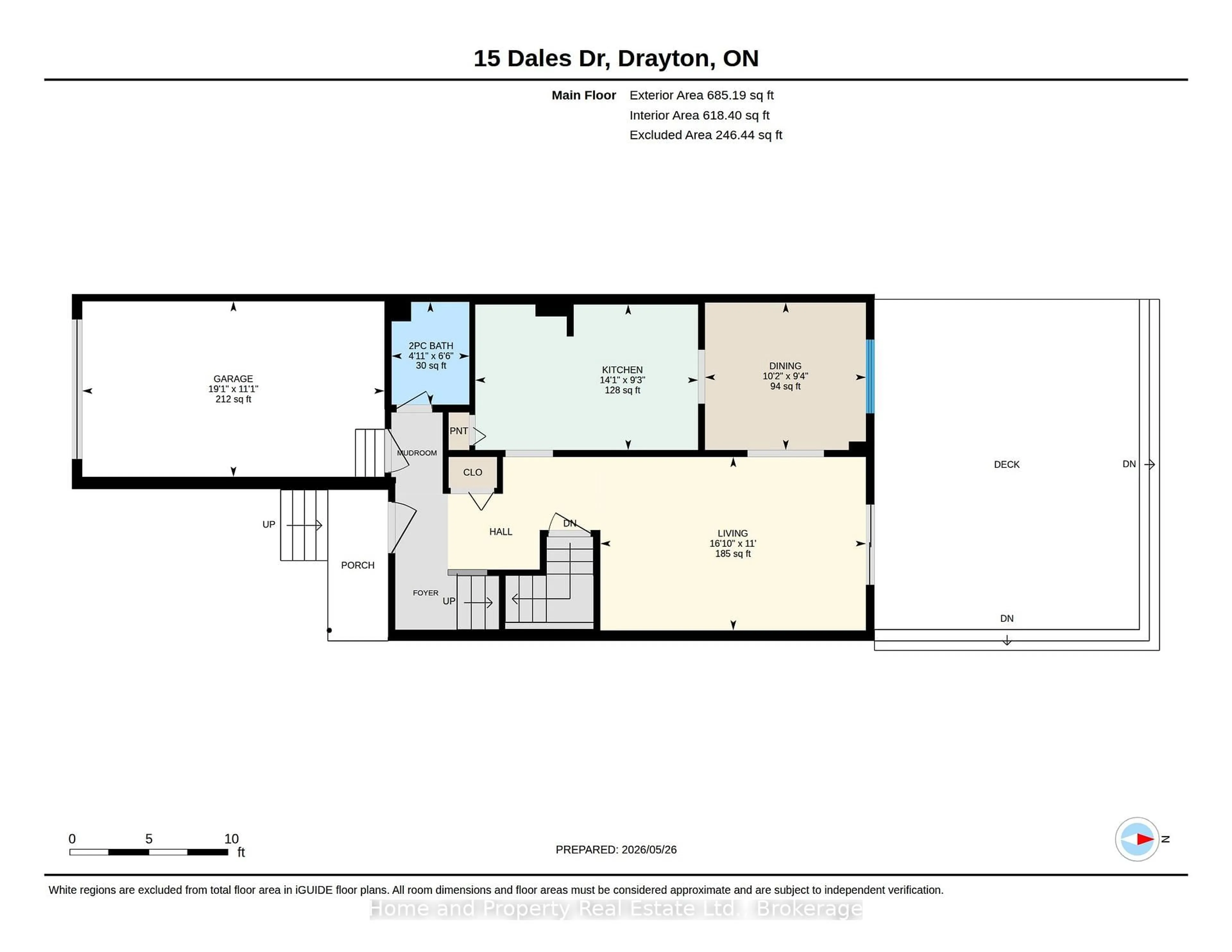 Floor plan for 15 Dales Dr, Mapleton Ontario N0G 1P0