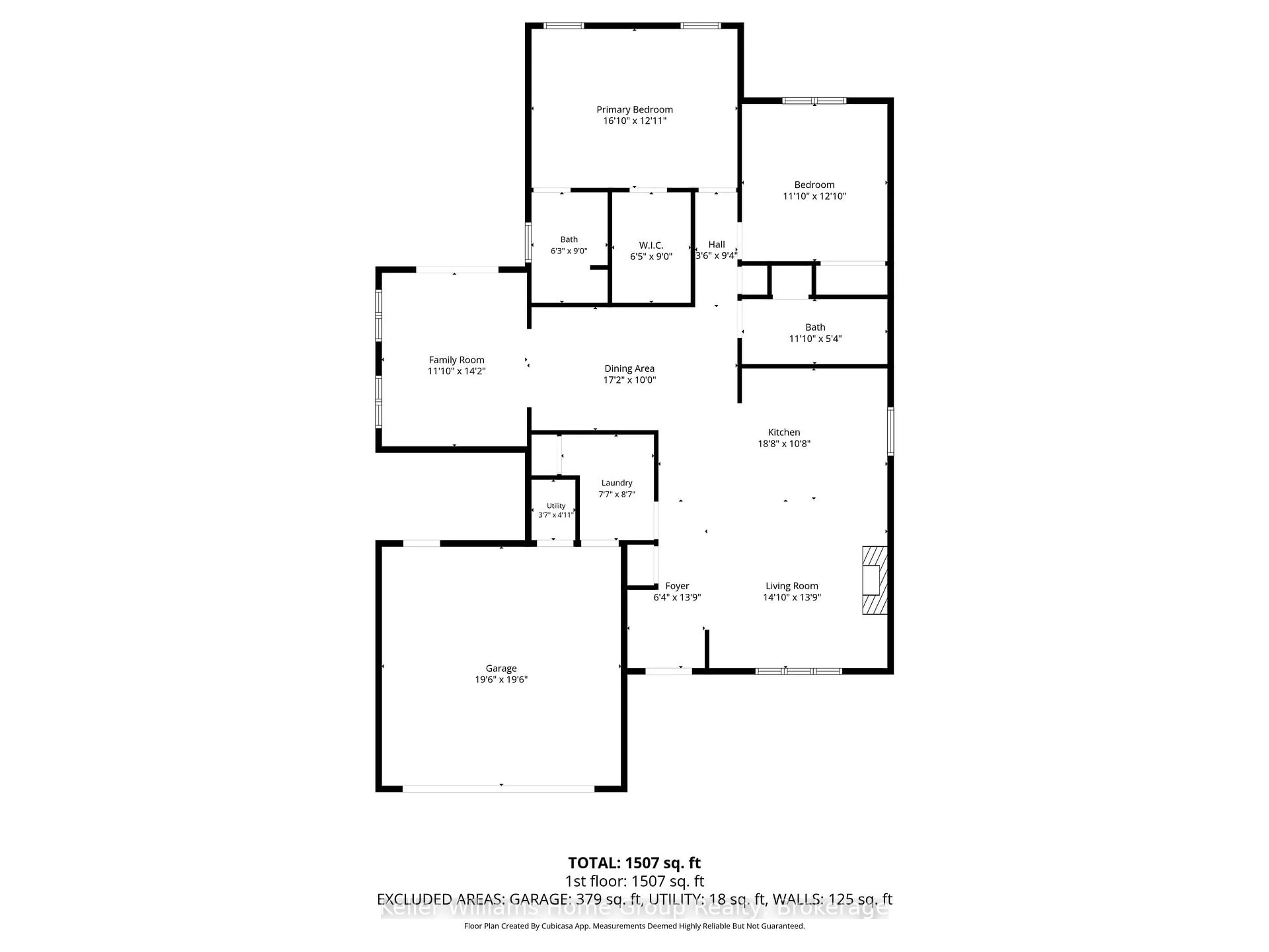 Floor plan for 187 Lake Breeze Dr, Ashfield-Colborne-Wawanosh Ontario N7A 0C6