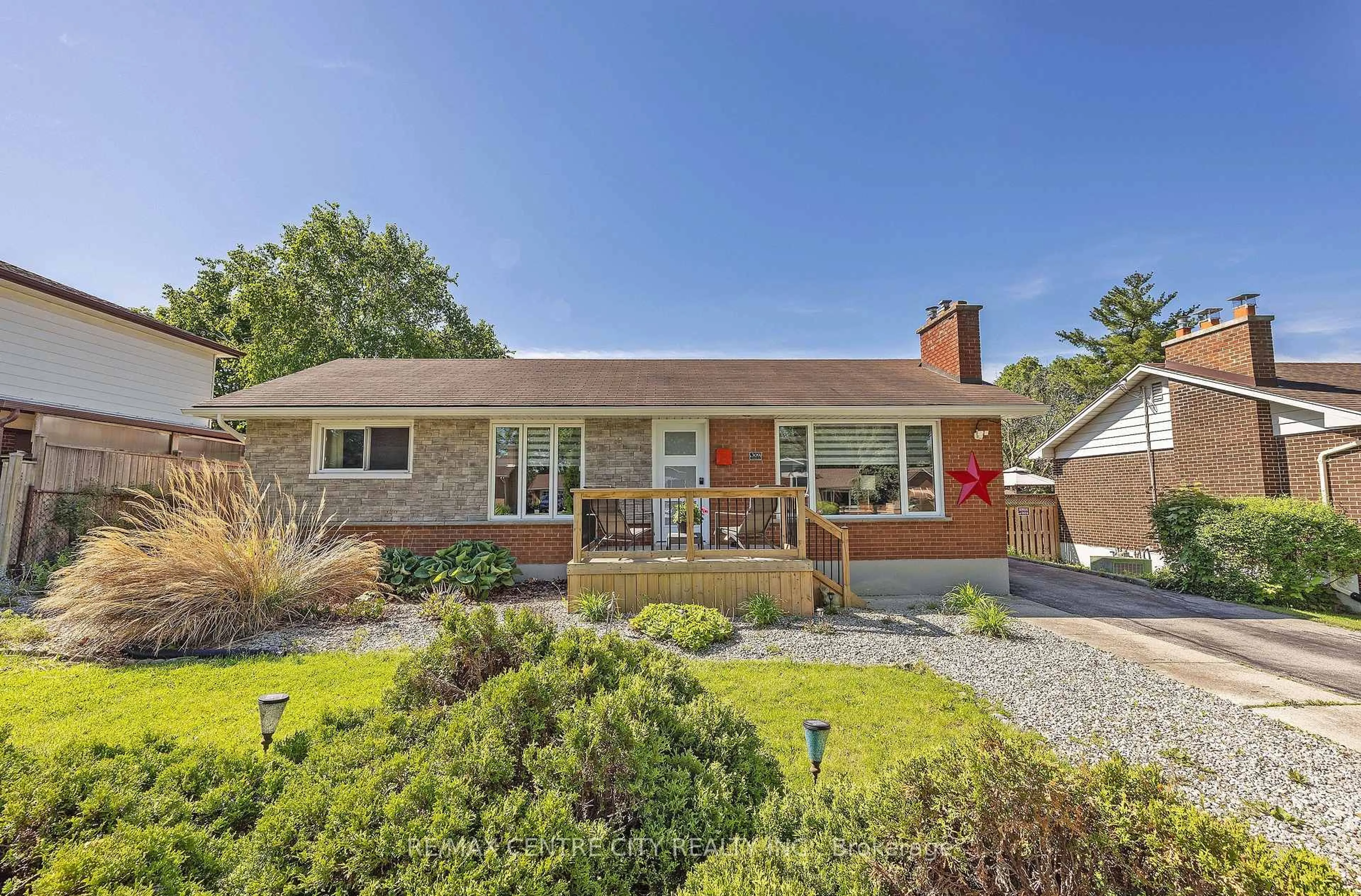 Home with brick exterior material, street for 309 Panorama Cres, London South Ontario N5Z 3H2