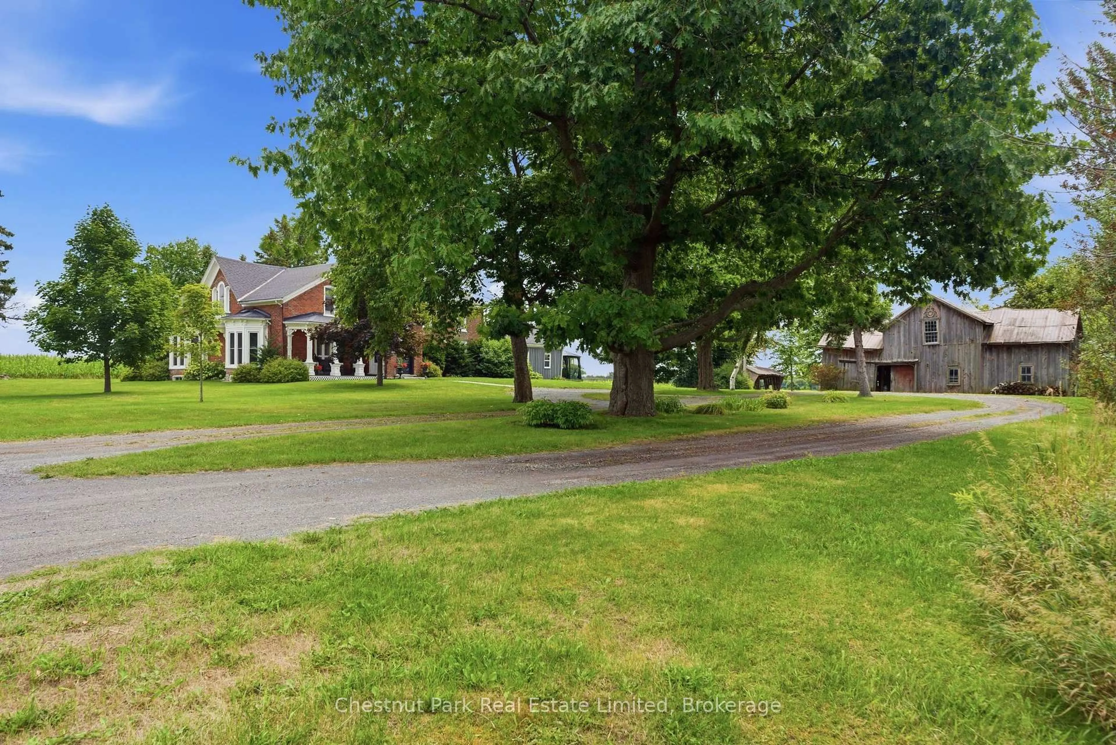 A pic from outside/outdoor area/front of a property/back of a property/a pic from drone, street for 14819 Loyalist Pkwy, Prince Edward County Ontario K0K 1G0