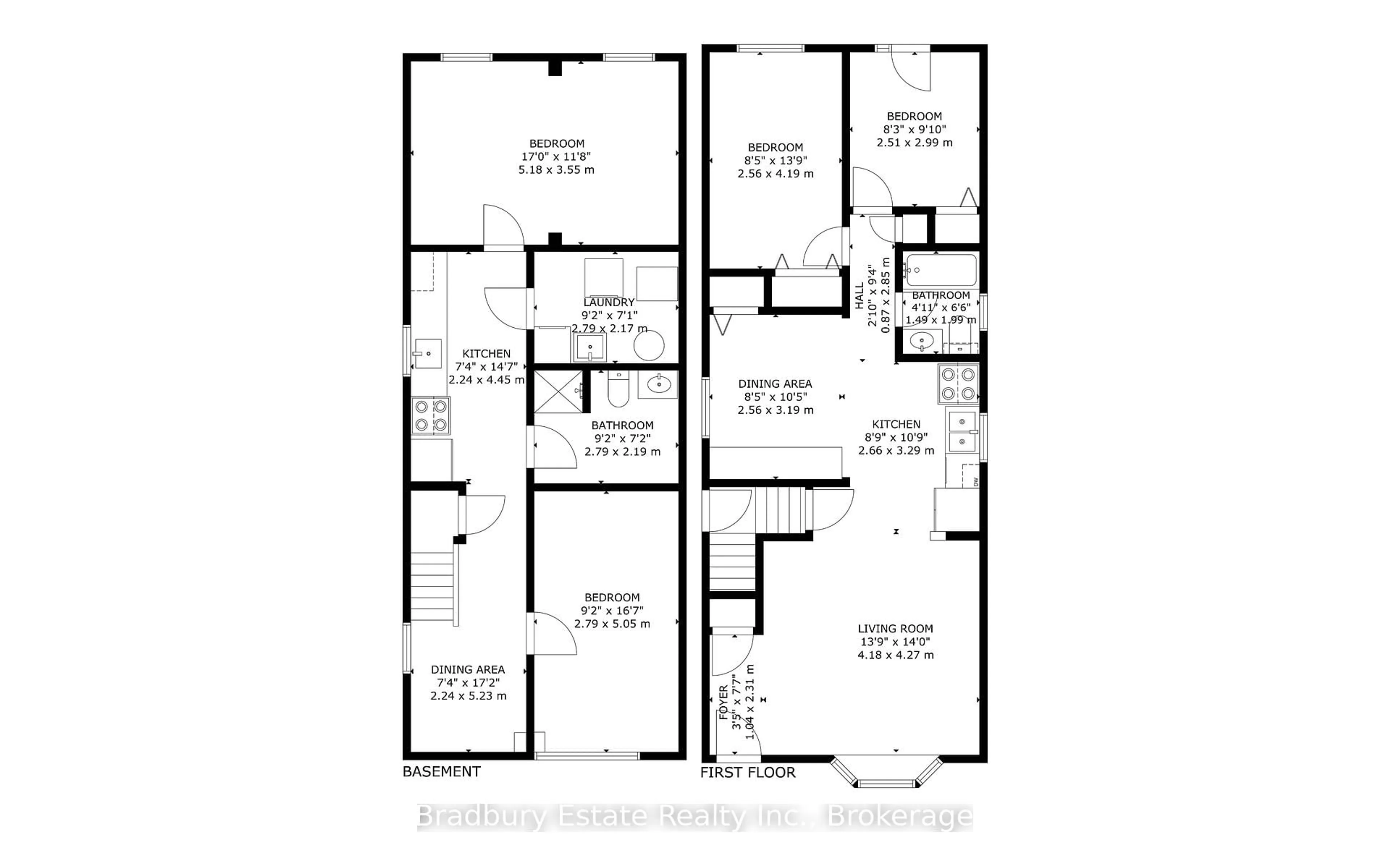 Floor plan for 13 East 21st St, Hamilton Ontario L8V 2T3