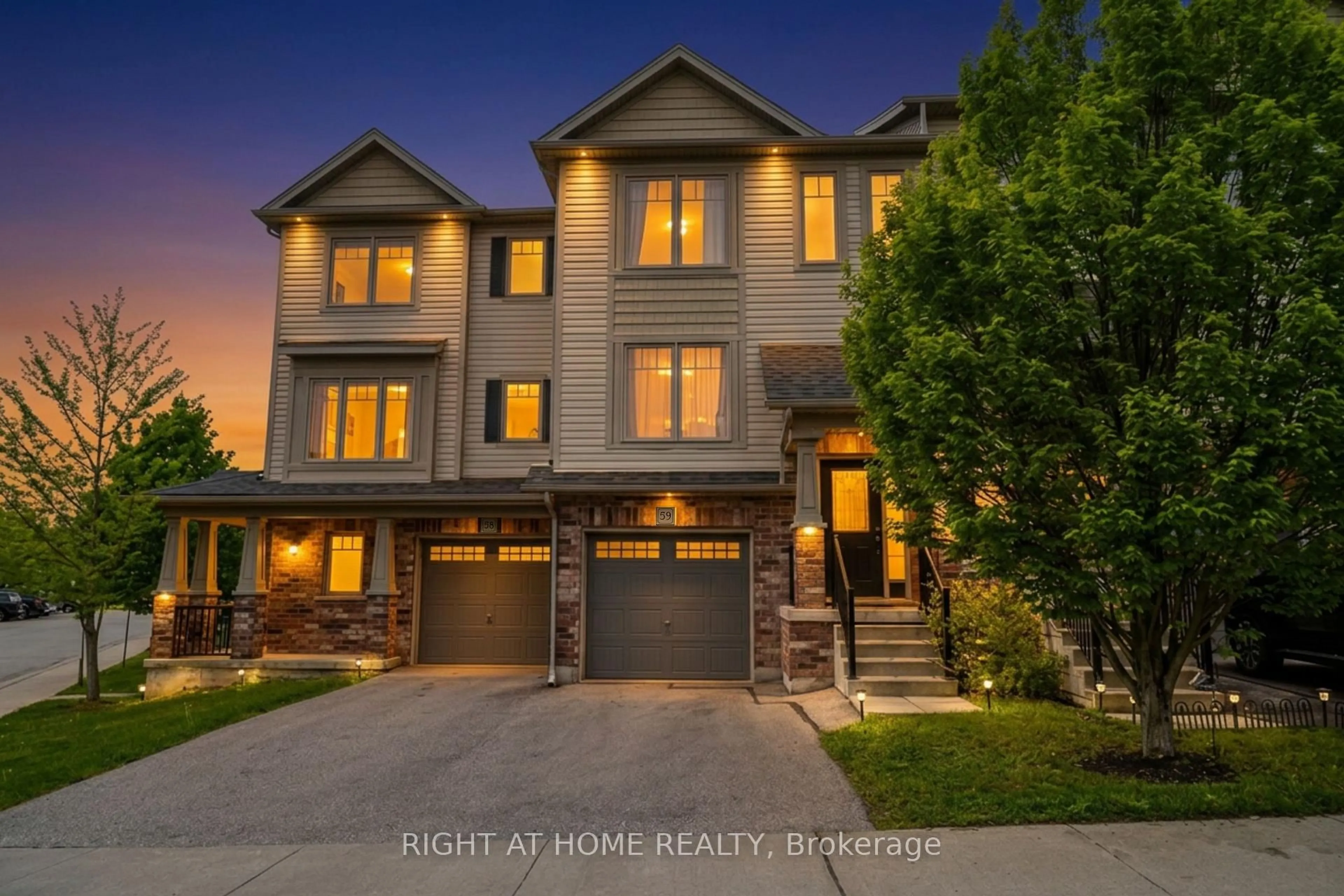 Home with brick exterior material, street for 750 Lawrence St #59, Cambridge Ontario N3H 4A9
