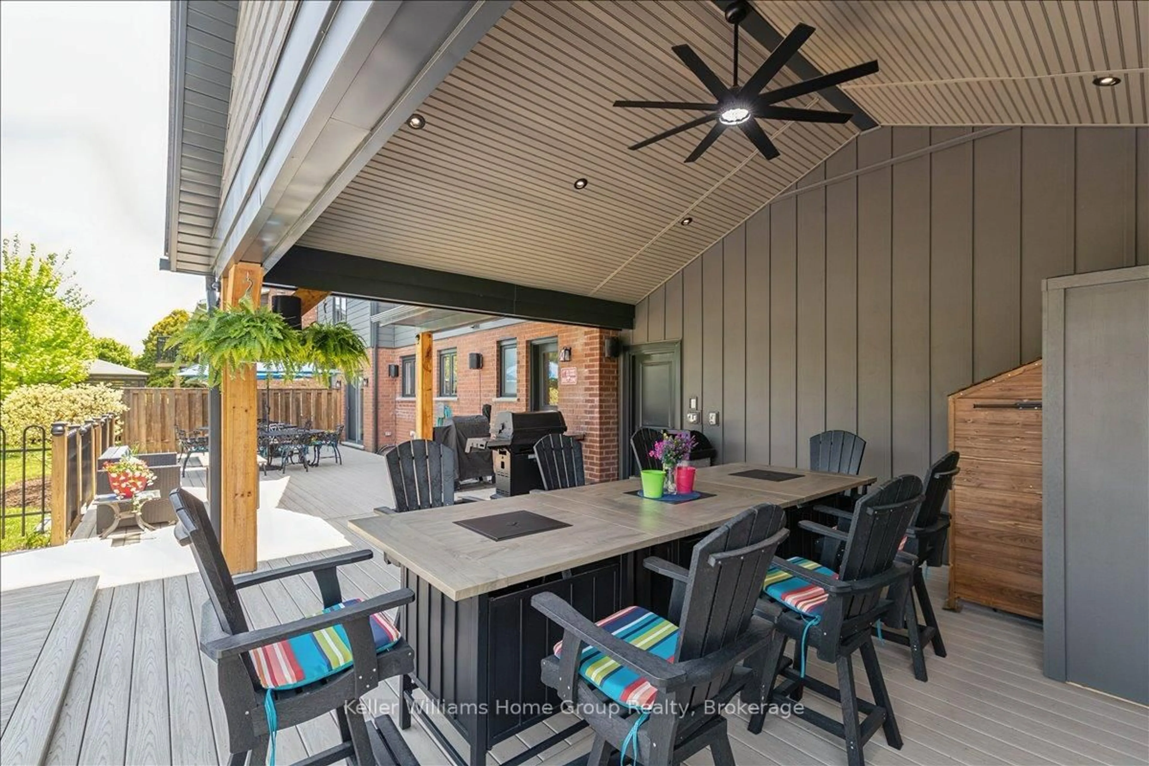 Patio, street for 8 Stonefield Dr, Woolwich Ontario N0B 2V0