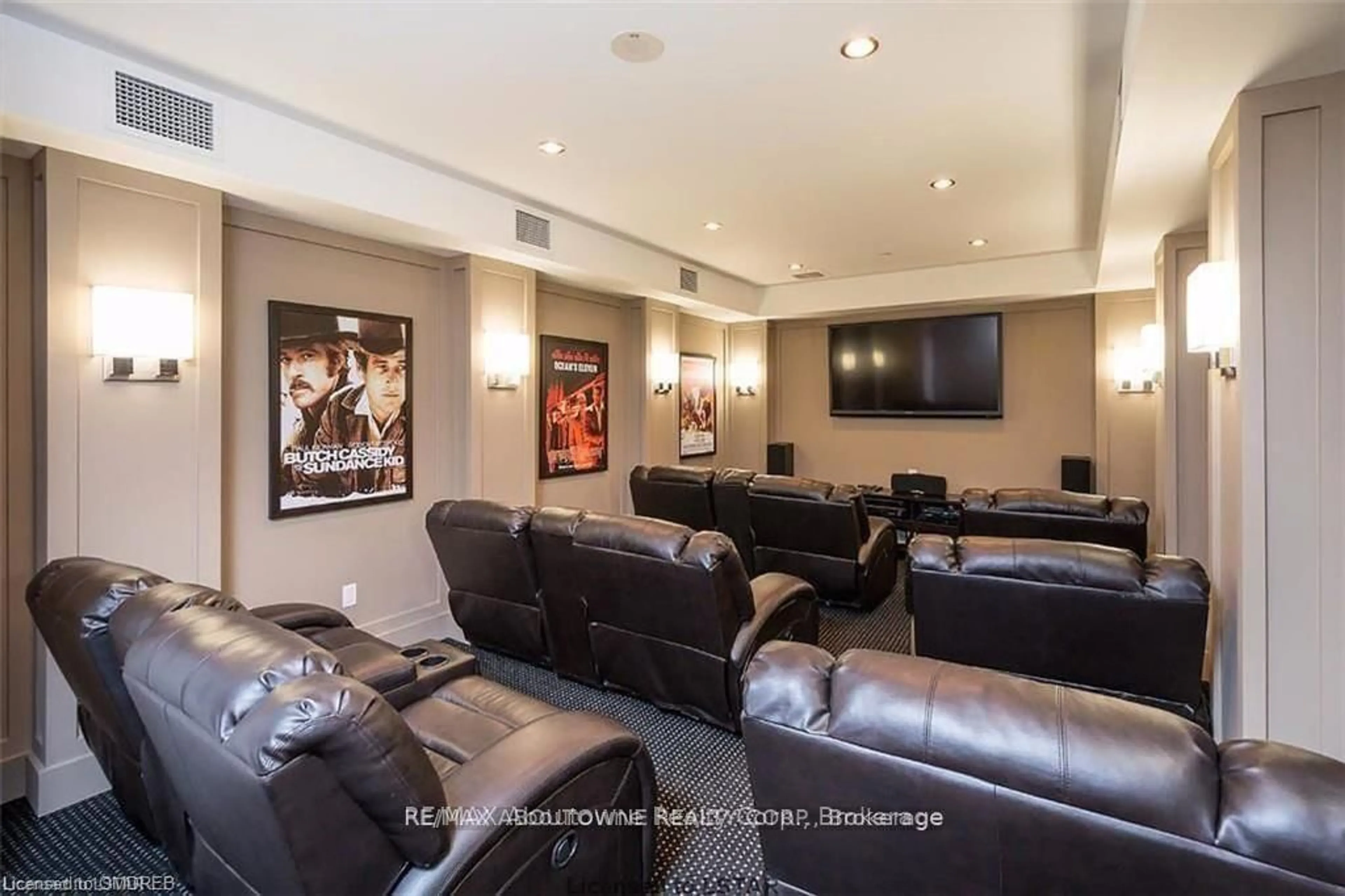 Home theater for 330 Ridout St #705, London East Ontario N6C 3Z3
