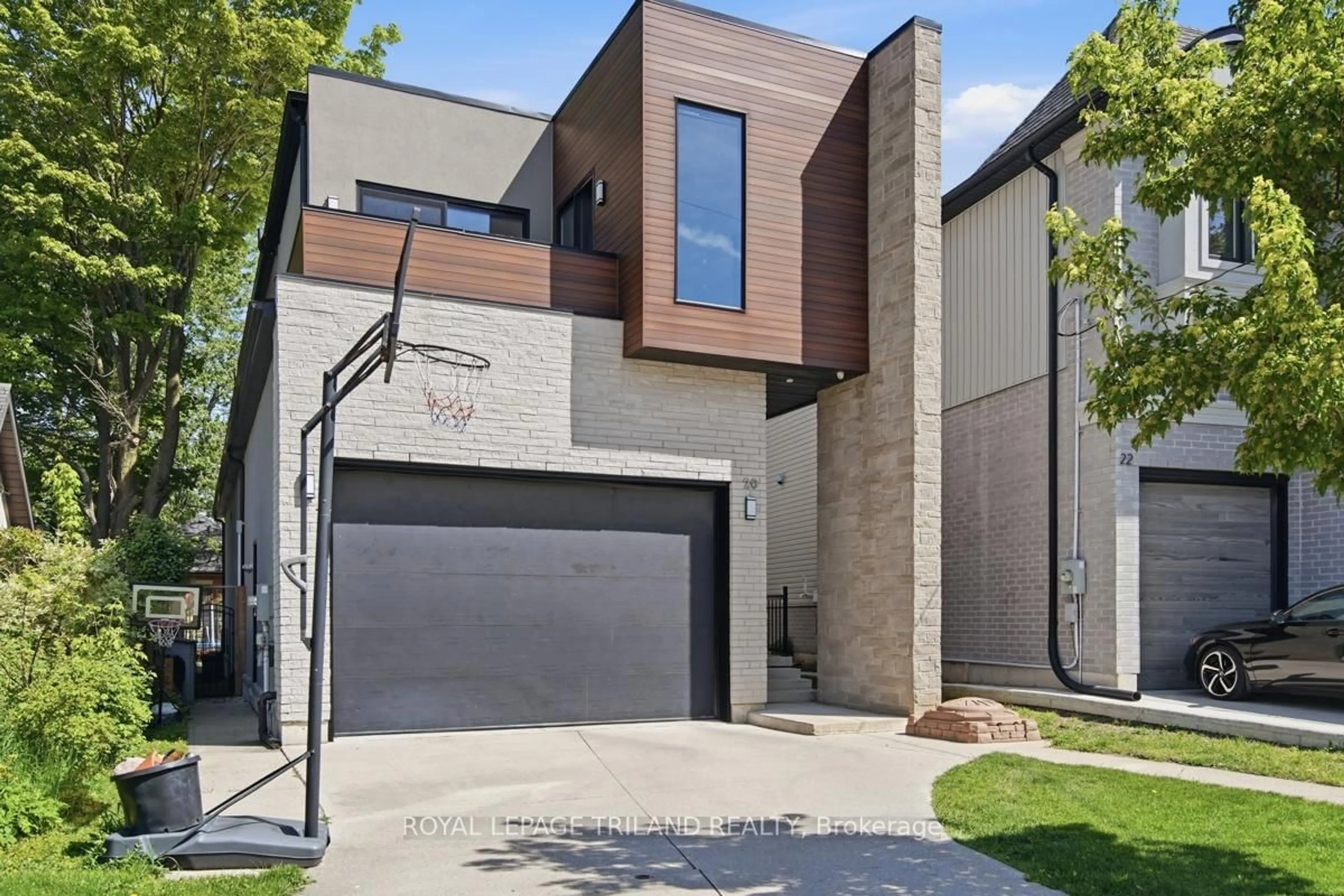 Home with brick exterior material, street for 20 Garfield Ave, London South Ontario N6C 2B5