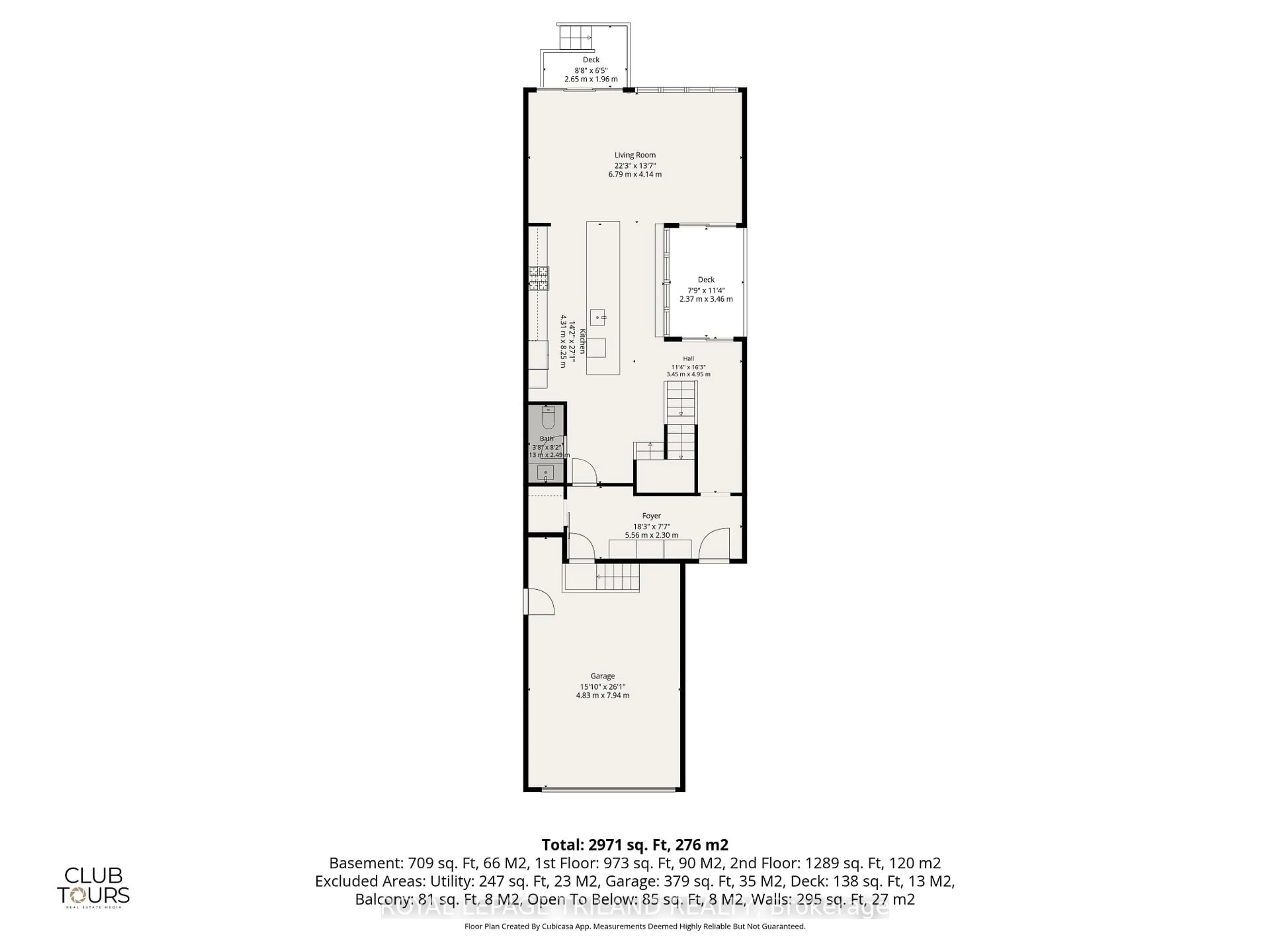 Floor plan for 20 Garfield Ave, London South Ontario N6C 2B5