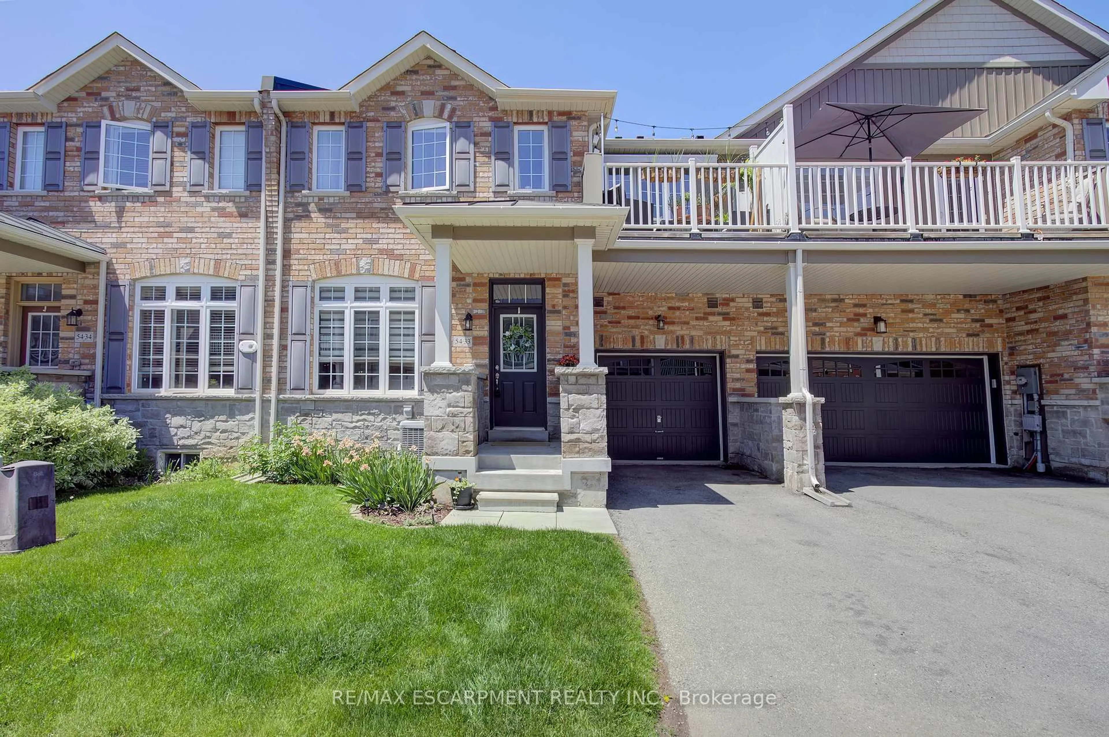 Home with brick exterior material, street for 54 Nisbet Blvd #33, Hamilton Ontario L8B 0Y3