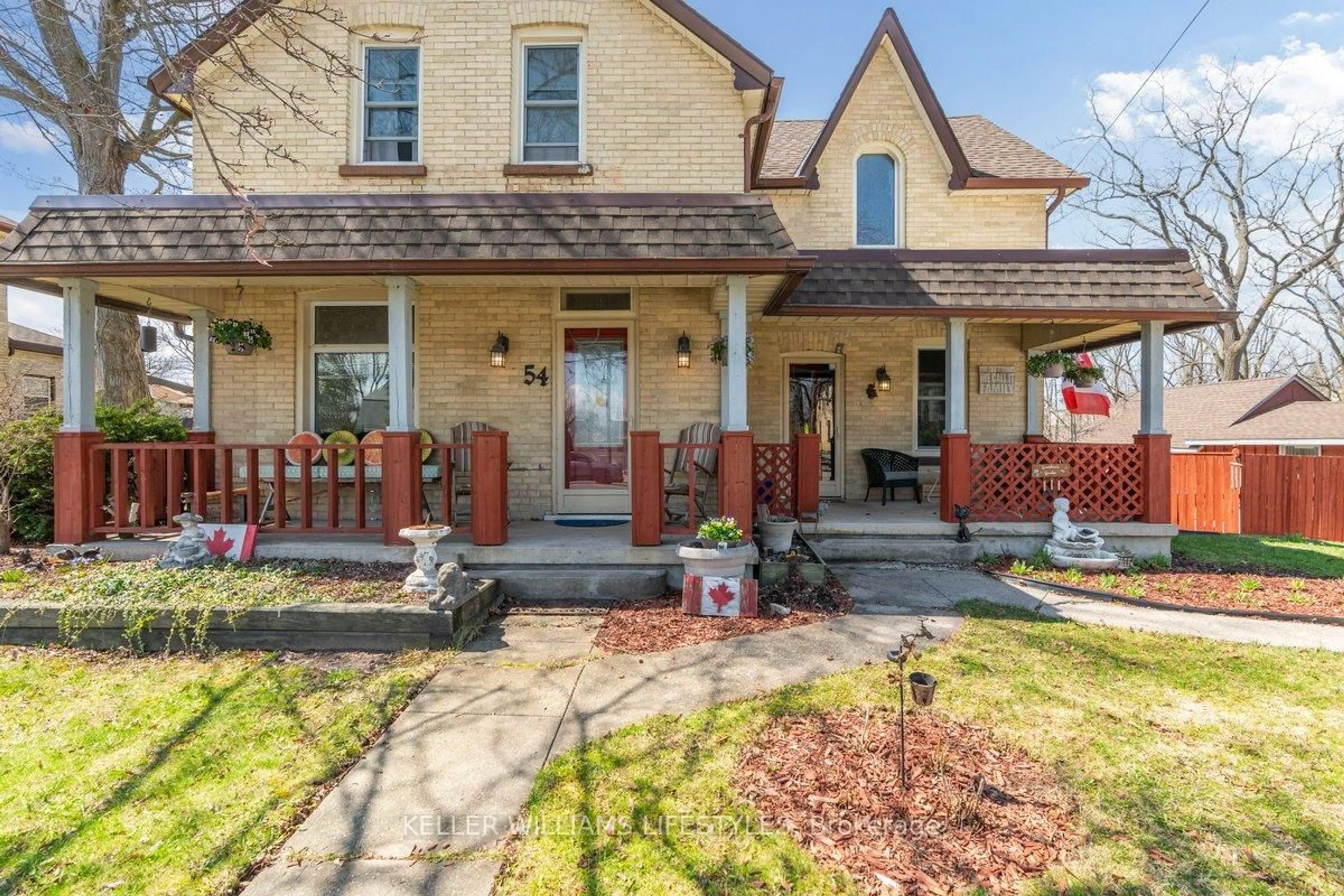 Home with brick exterior material, street for 54 Main St, Lambton Shores Ontario N0N 1J0