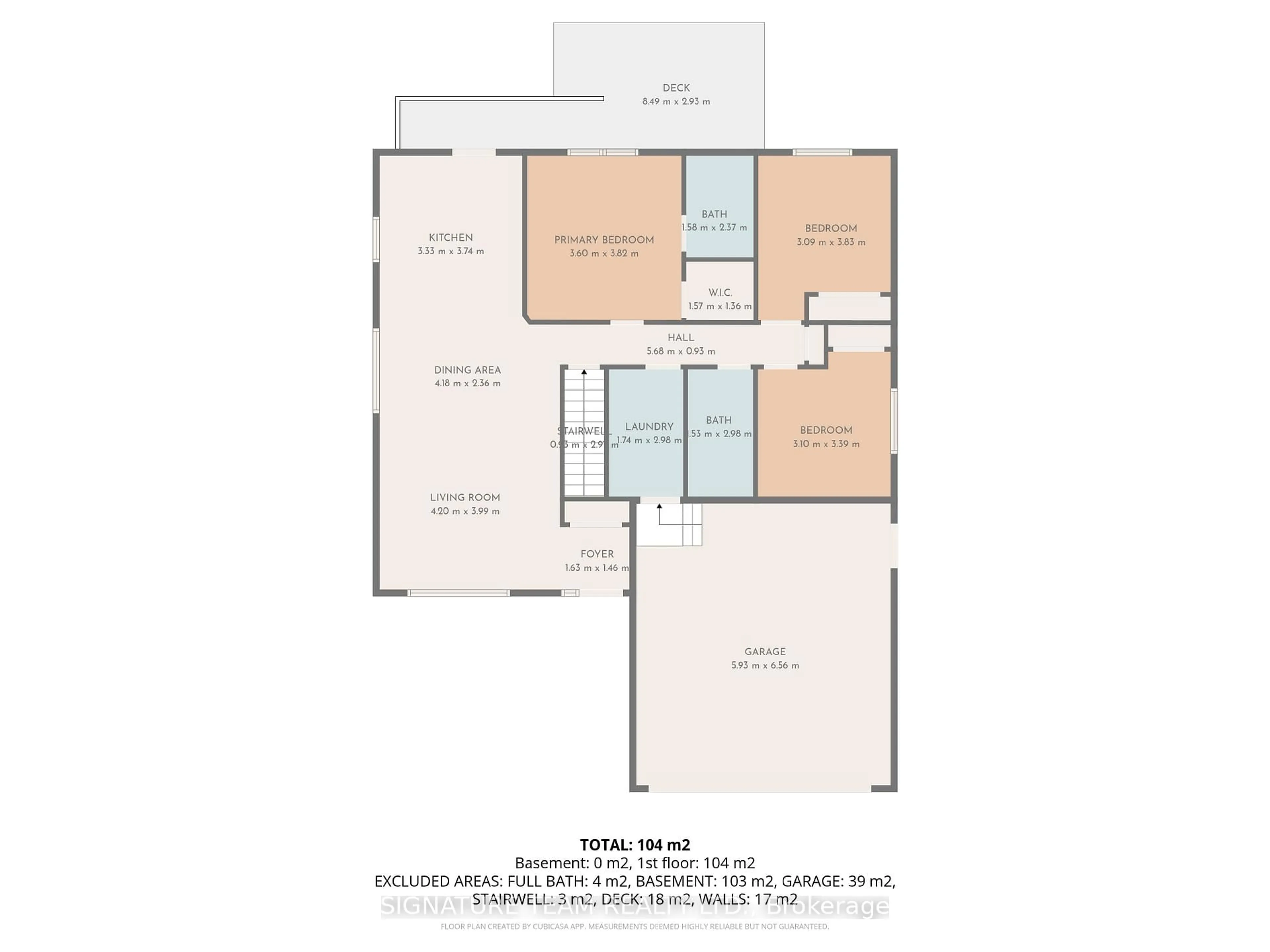 Floor plan for 28 Terrance Dr, Petawawa Ontario K8H 0H3