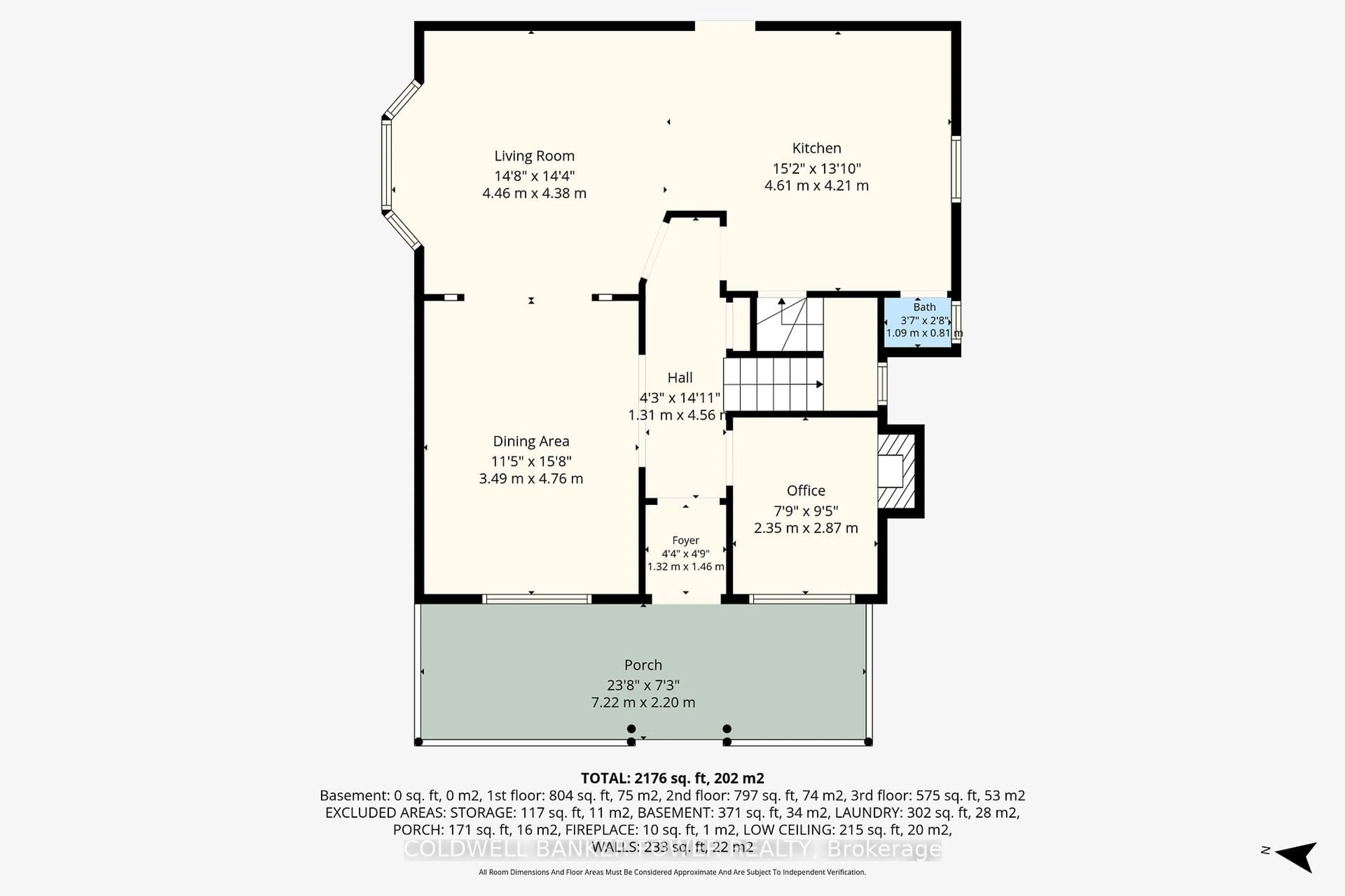 Floor plan for 6 Cynthia St, London South Ontario N6C 3E9