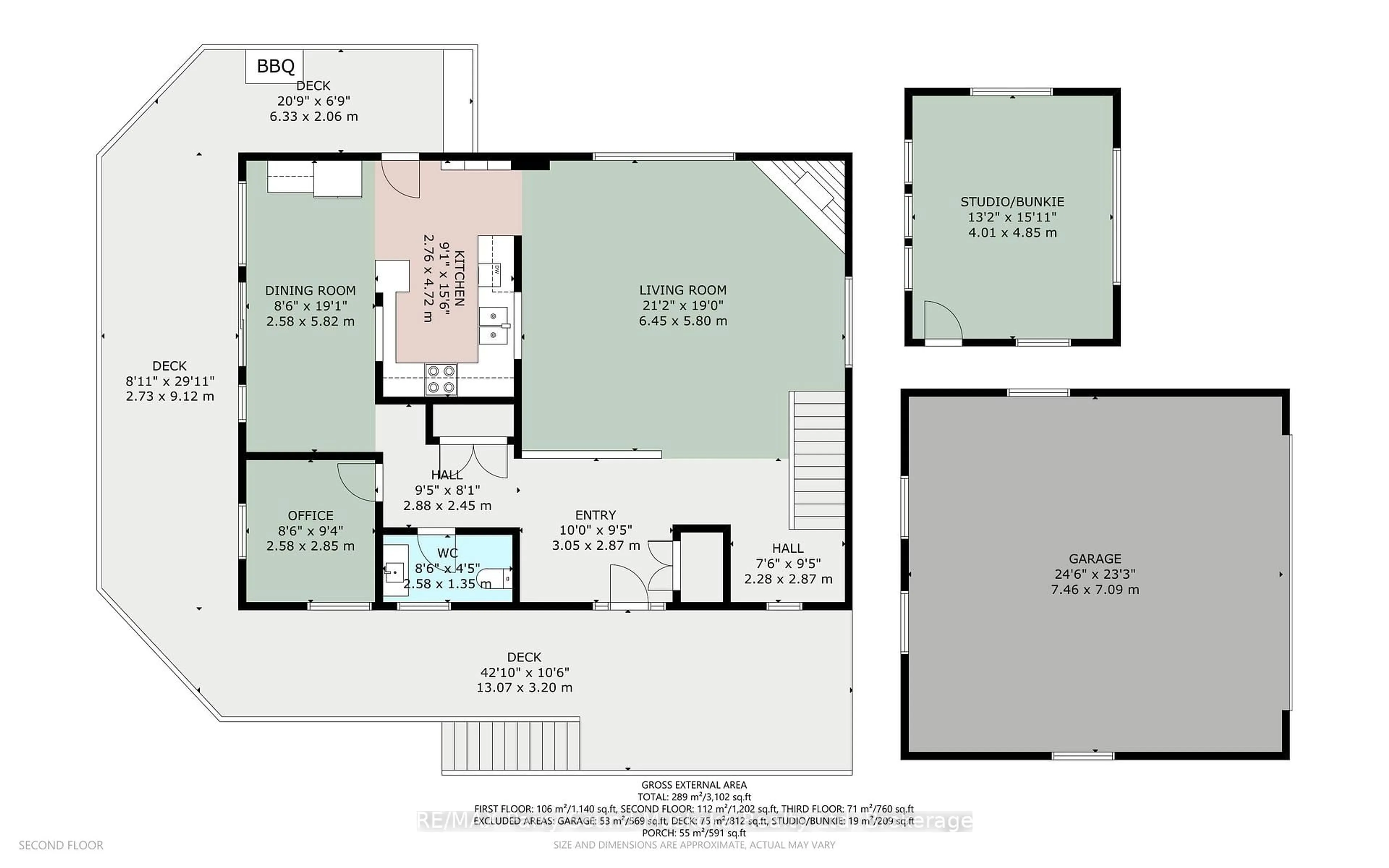 Floor plan for 13 PENINSULA SHORES Rd, McDougall Ontario P2A 2W7