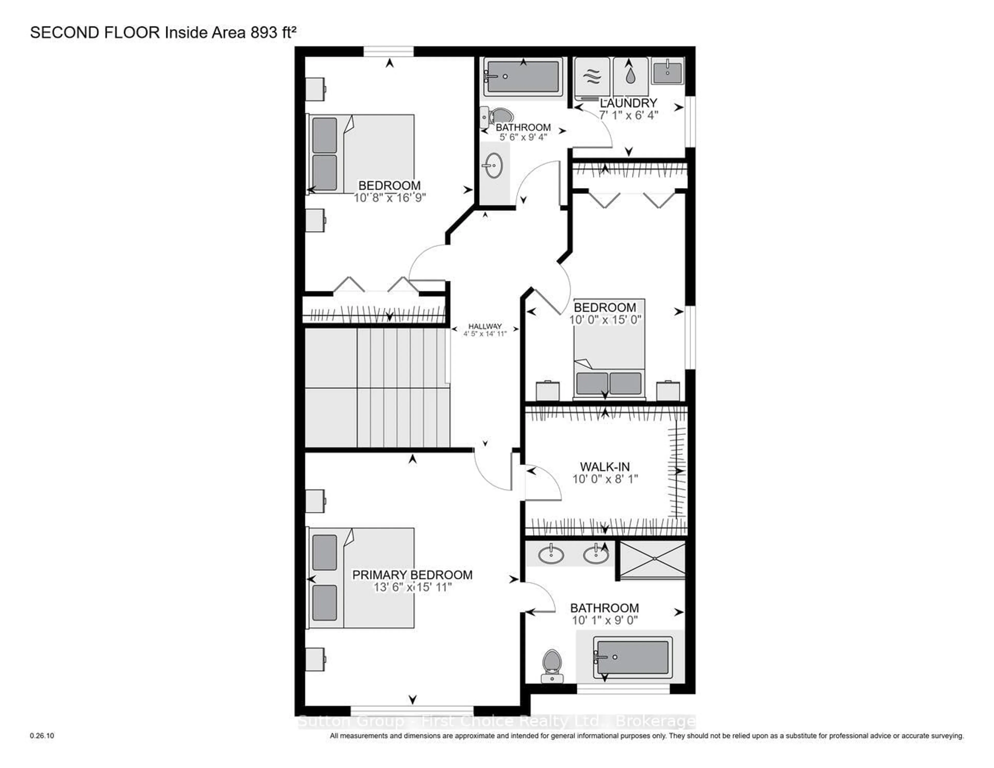Floor plan for 26 Brown St, Stratford Ontario N5A 0B8