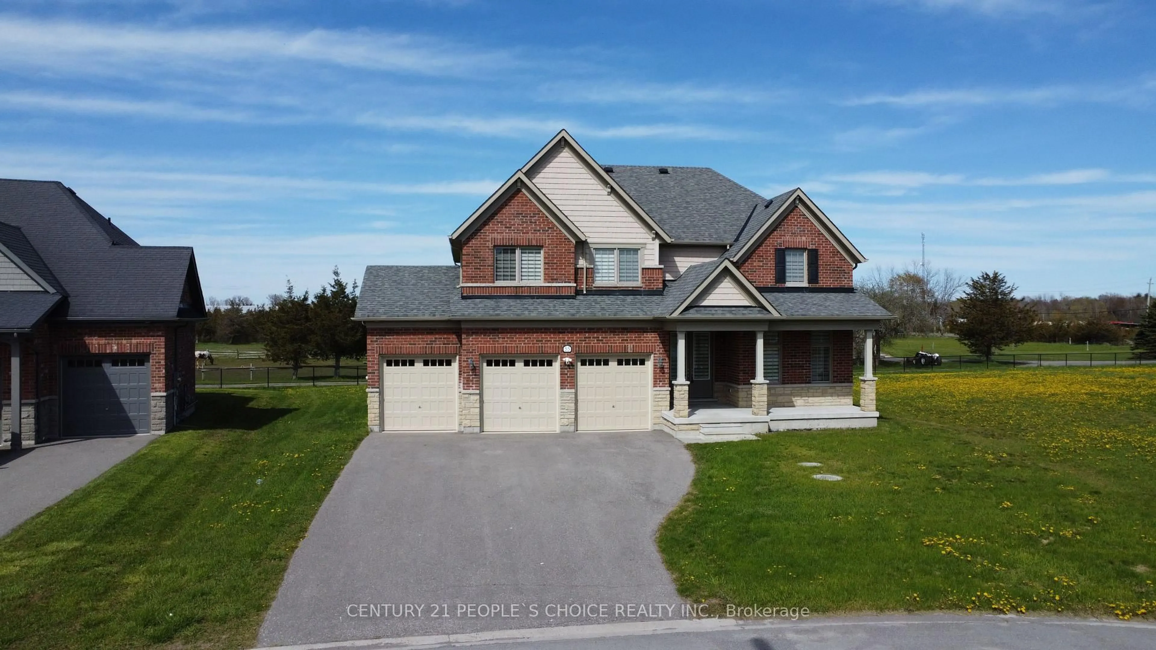 Home with brick exterior material, street for 55 Summer Breeze Dr, Prince Edward County Ontario K0K 1L0
