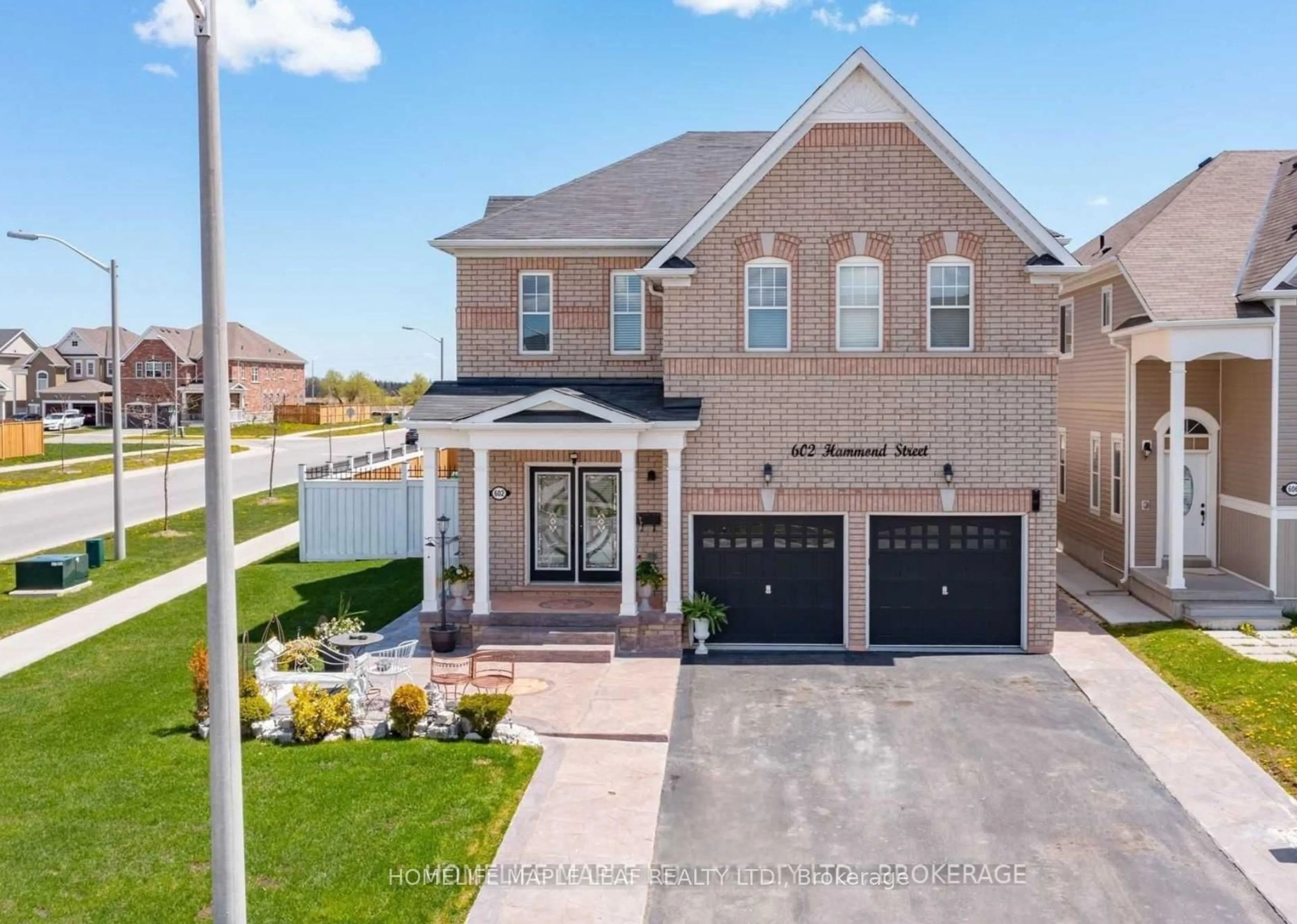 Home with brick exterior material, street for 602 Hammond St, Shelburne Ontario L9V 2S8